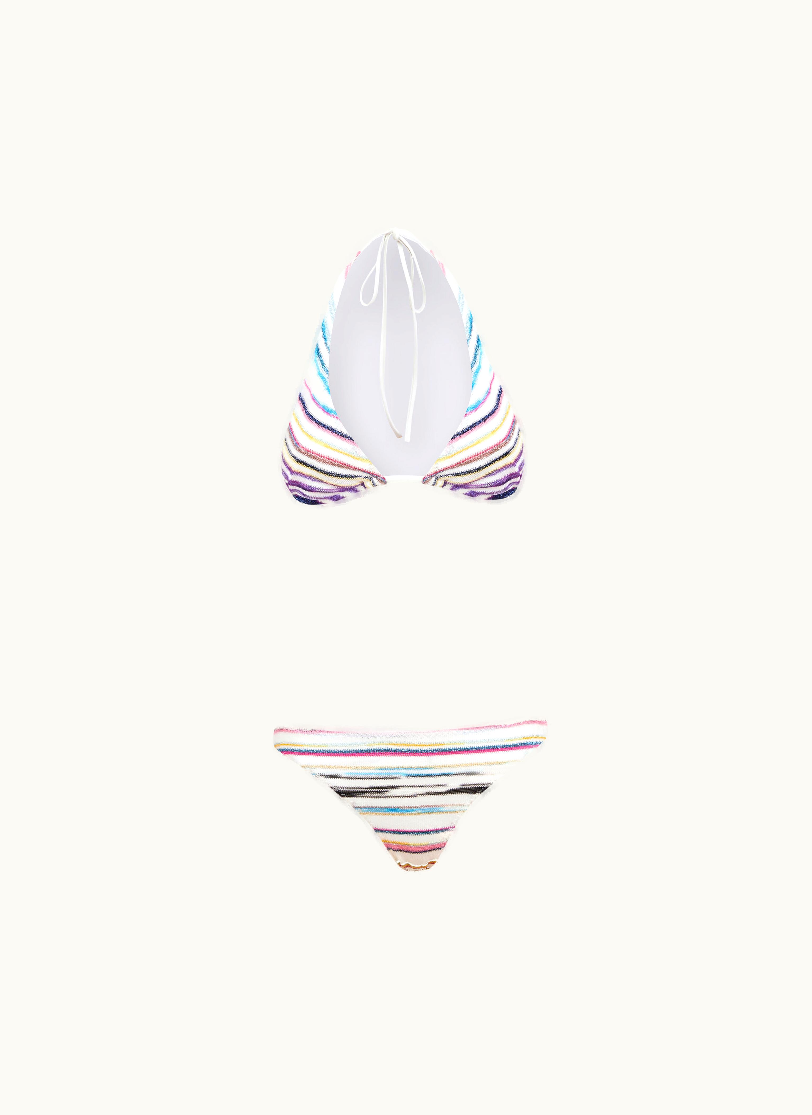 Missoni Missoni Mountain Viscose Blend Bikini With Lurex Multicoloured Multicoloured