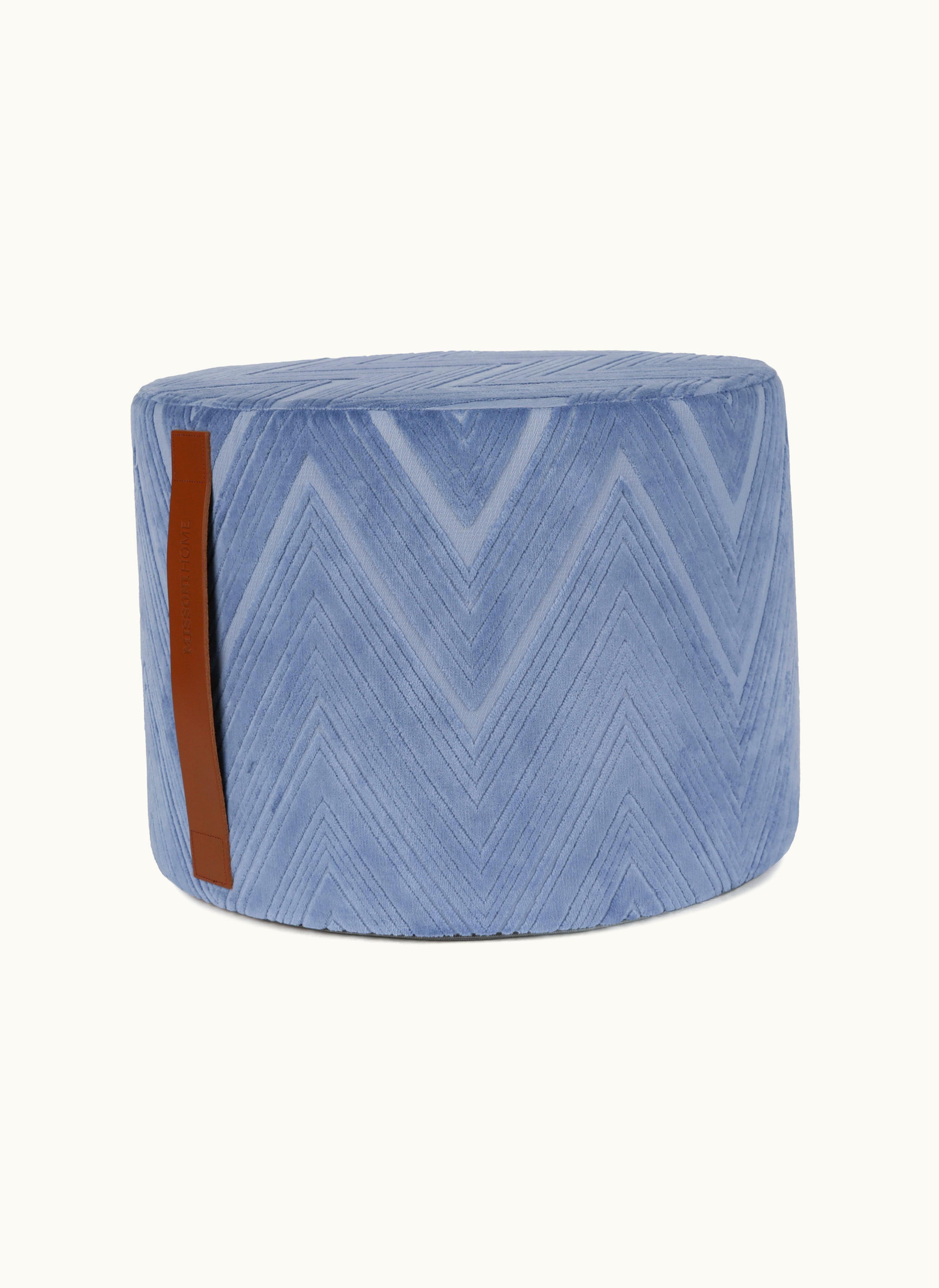 Missoni Missoni Basel Cylinder Pouf 40x30 Multicoloured Multicoloured