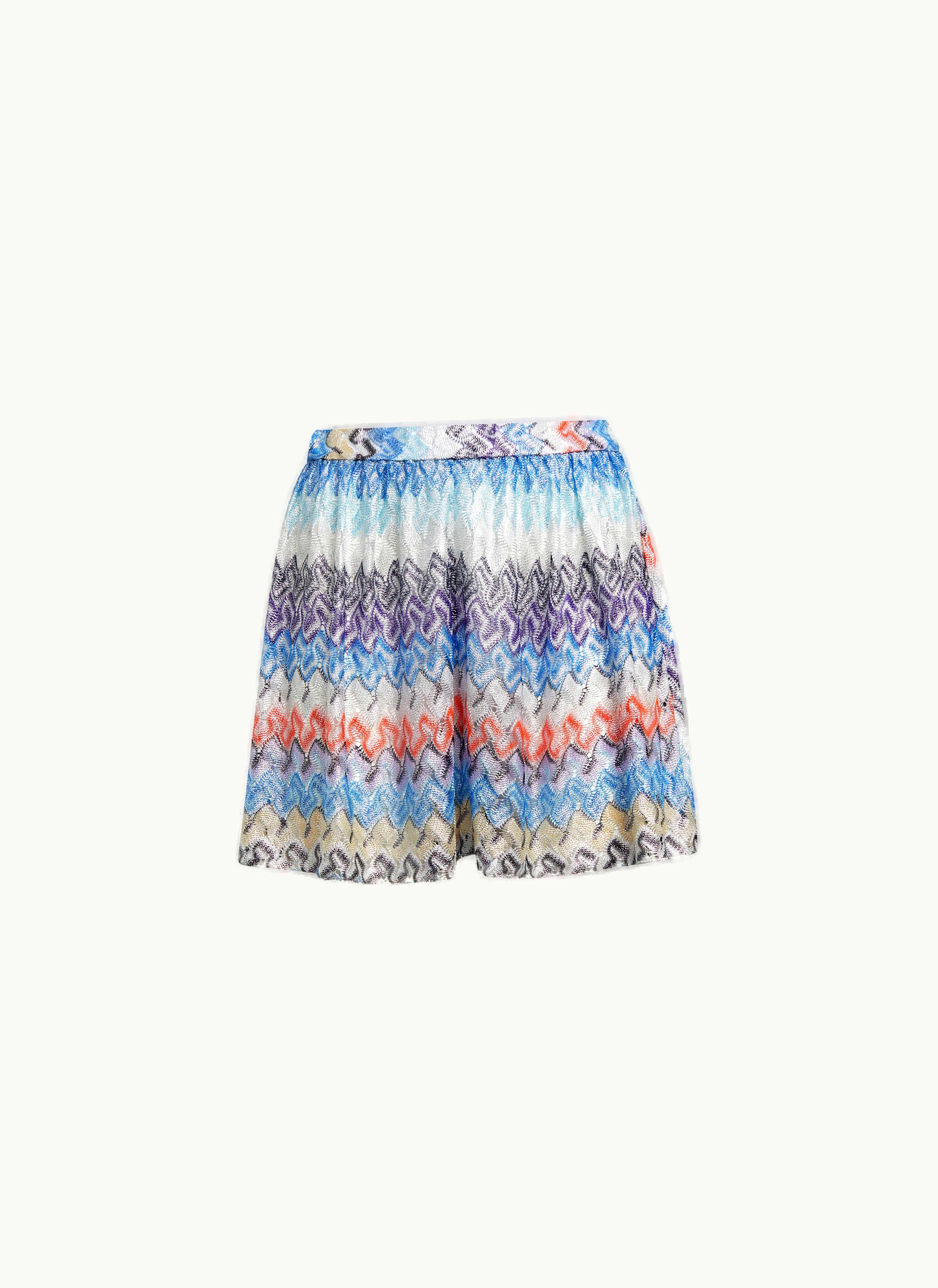 Missoni Missoni Multicoloured Viscose Knit lace-effect Shorts Multicoloured