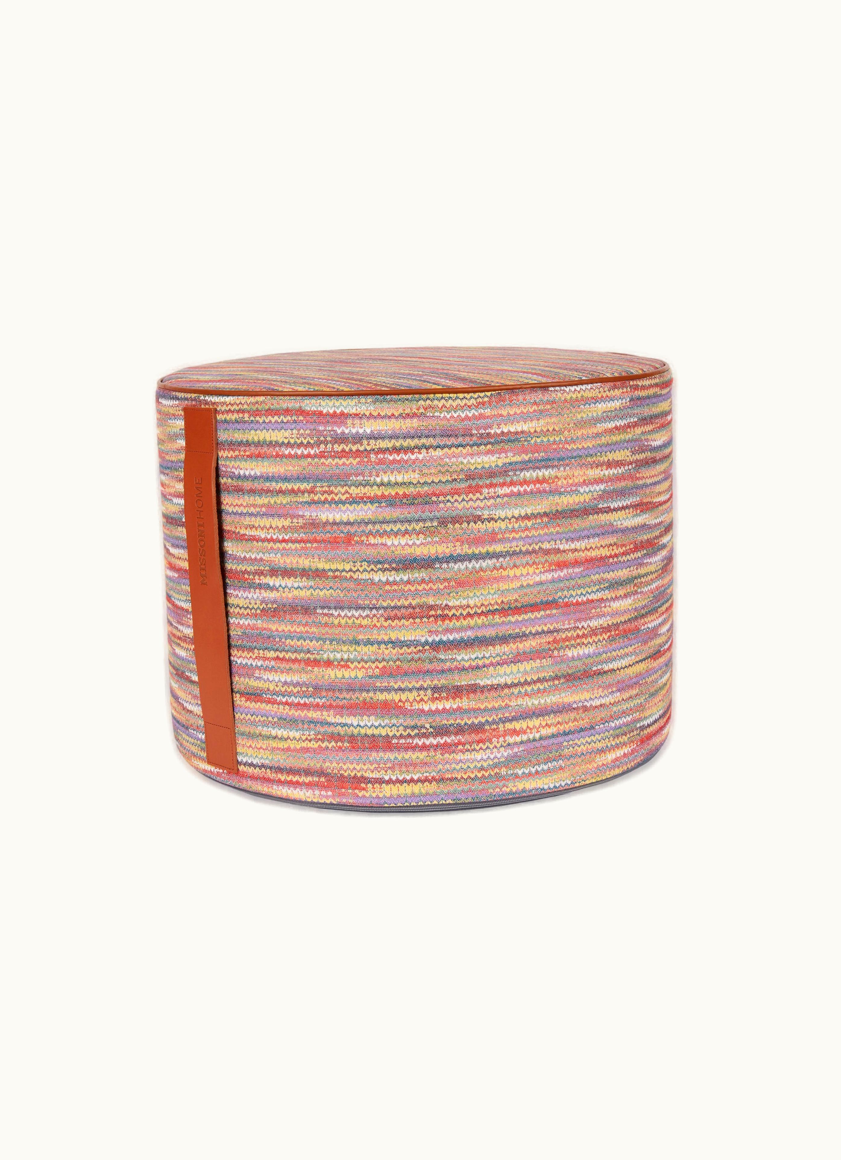 Missoni Missoni Biscayne Cylinder Pouf 40x30 Orange