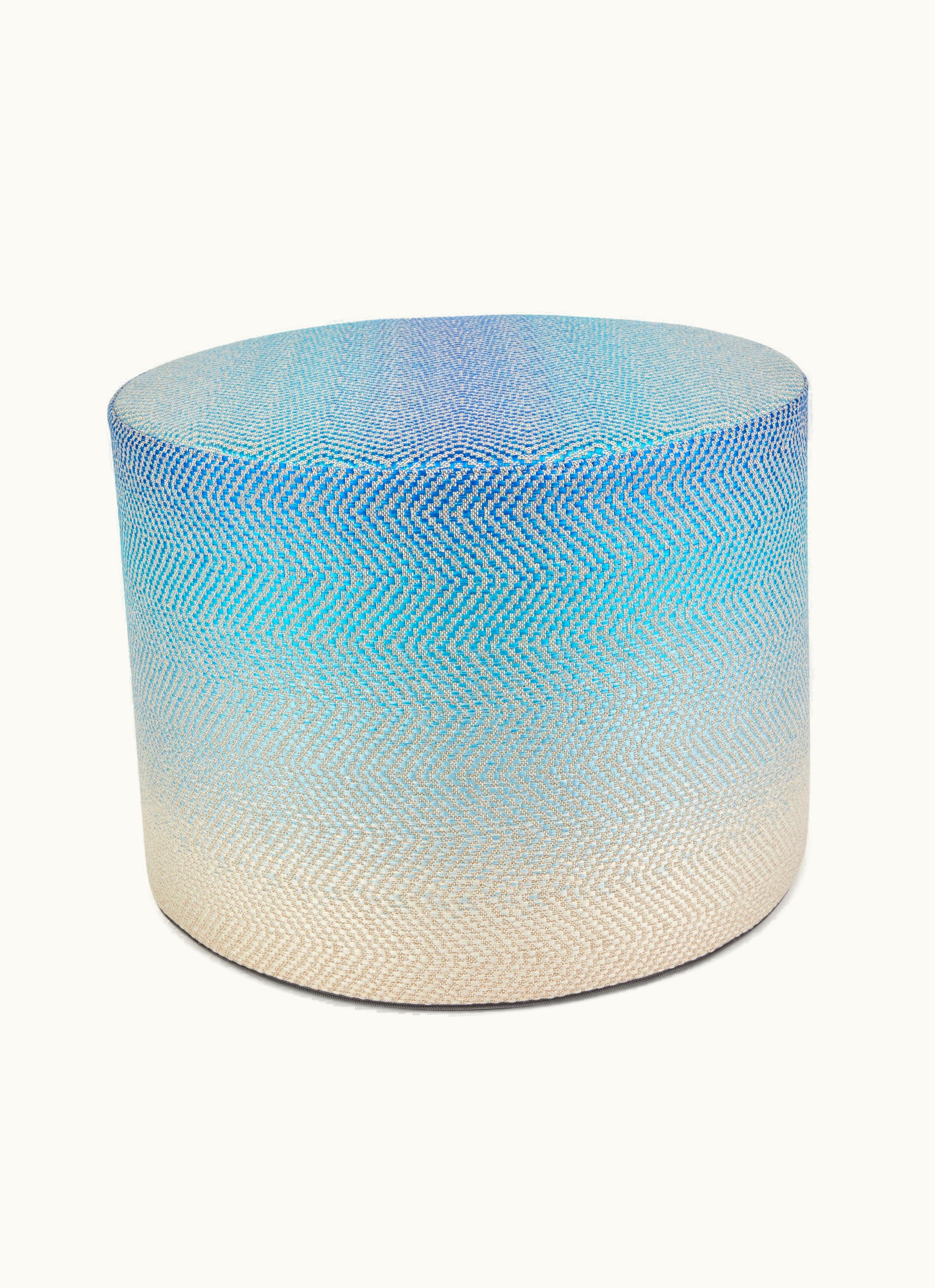 Missoni Missoni Scia Cylinder Pouf 40x30 Multicoloured
