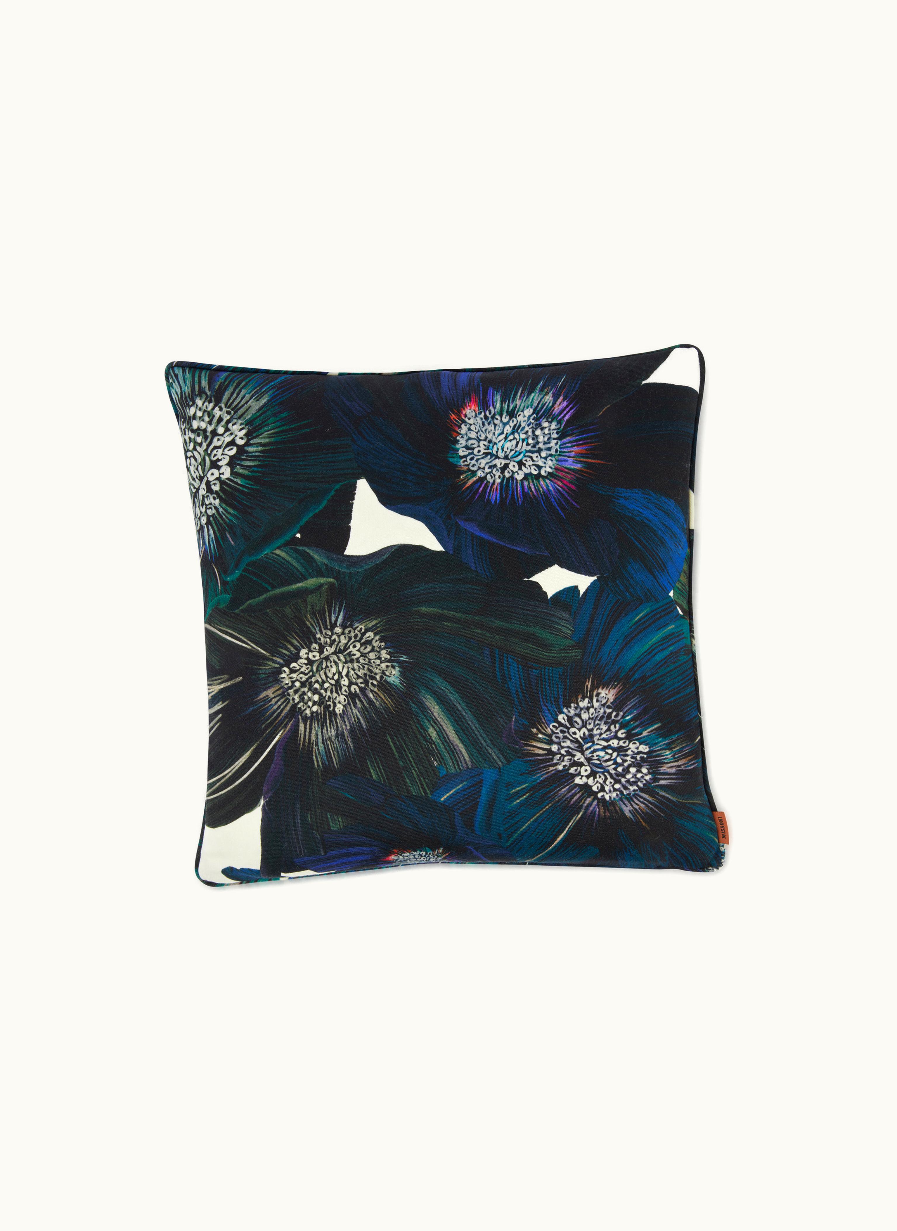Missoni Missoni Fireflowers 40x40 CM Wool Cushion With Floral Pattern White