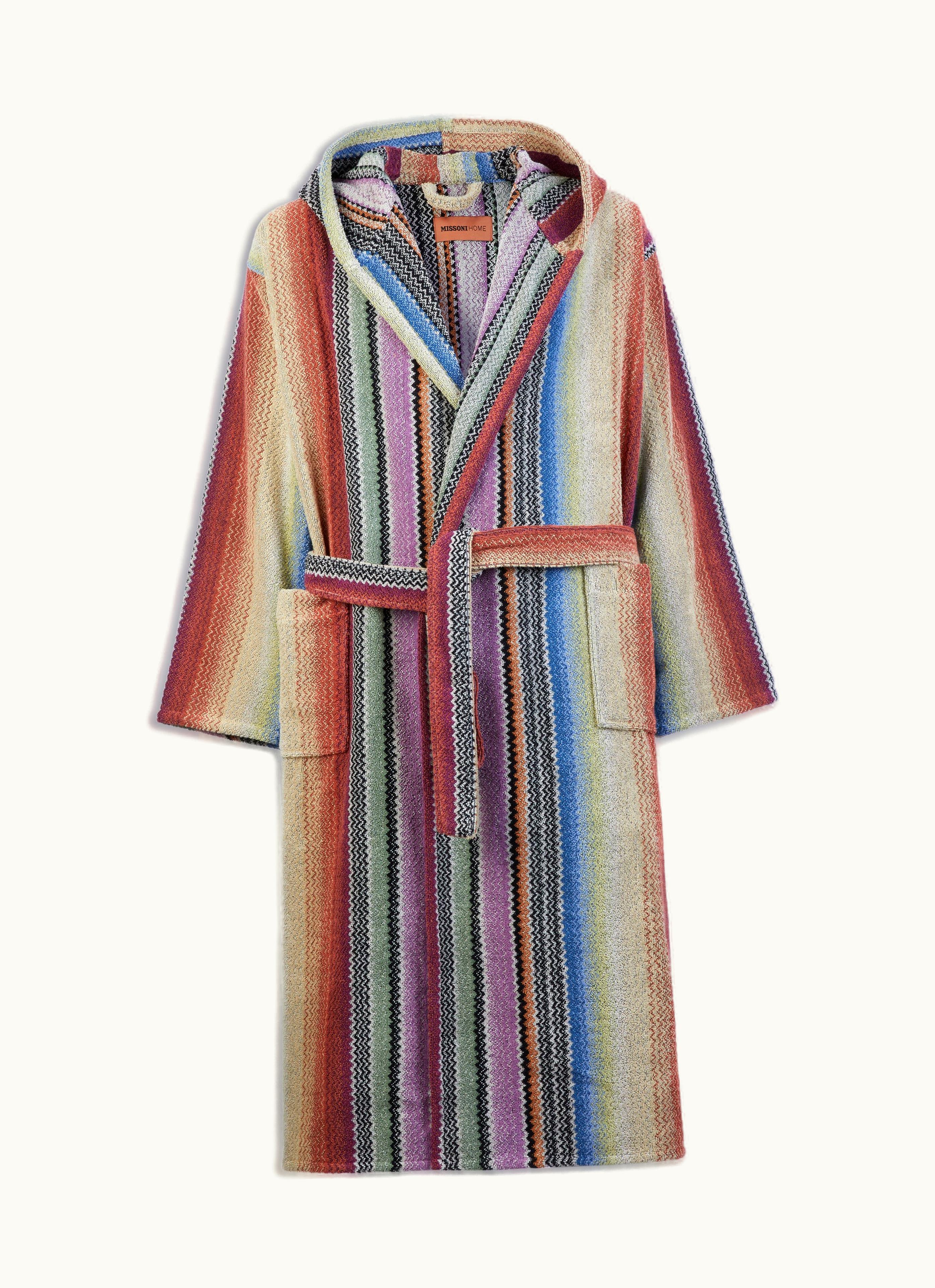 Missoni Missoni Archie Hooded Bathrobe Multicoloured Multicoloured