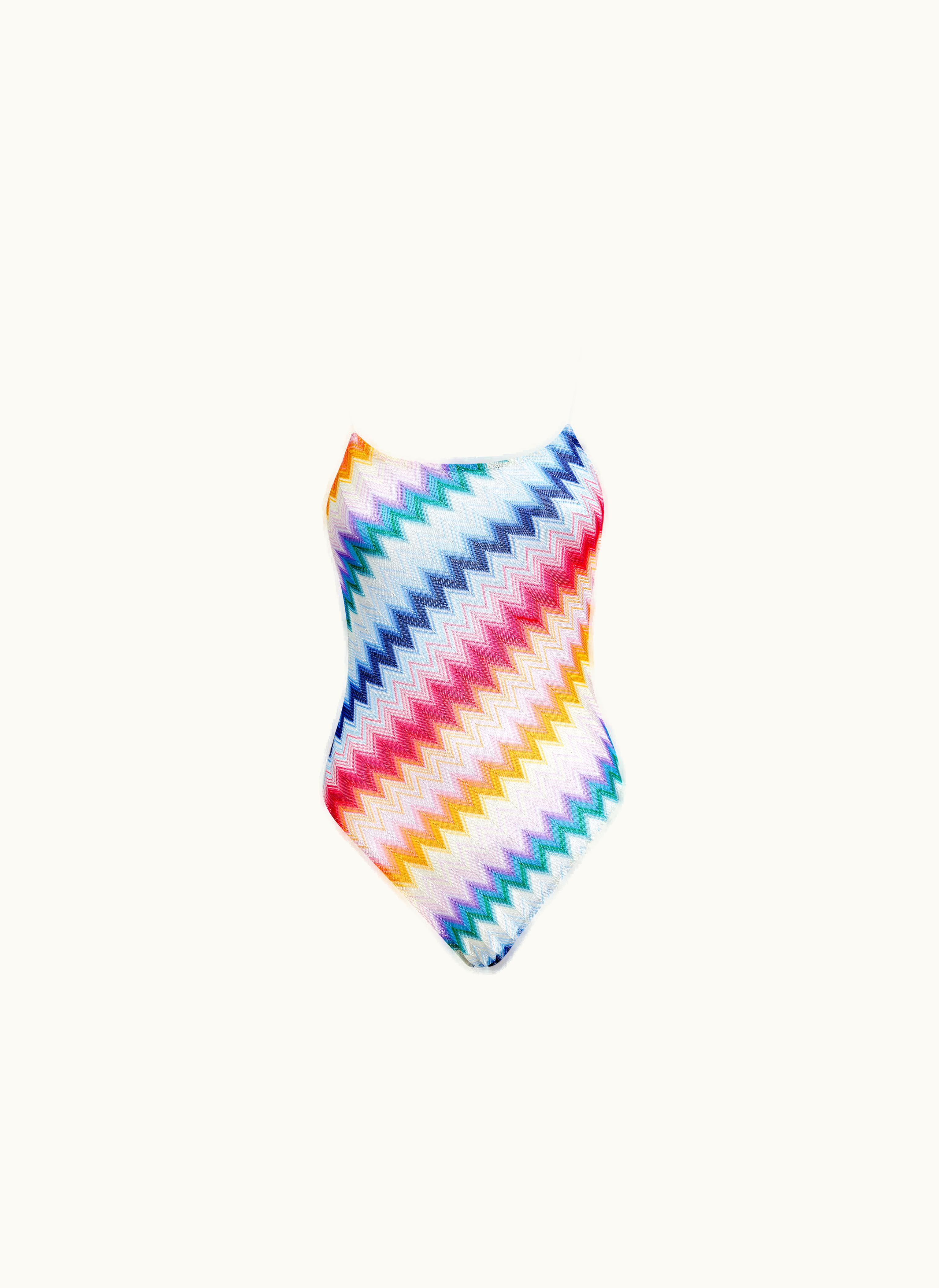 Missoni Missoni Zigzag one-piece Swimming Costume With Lurex Multicoloured