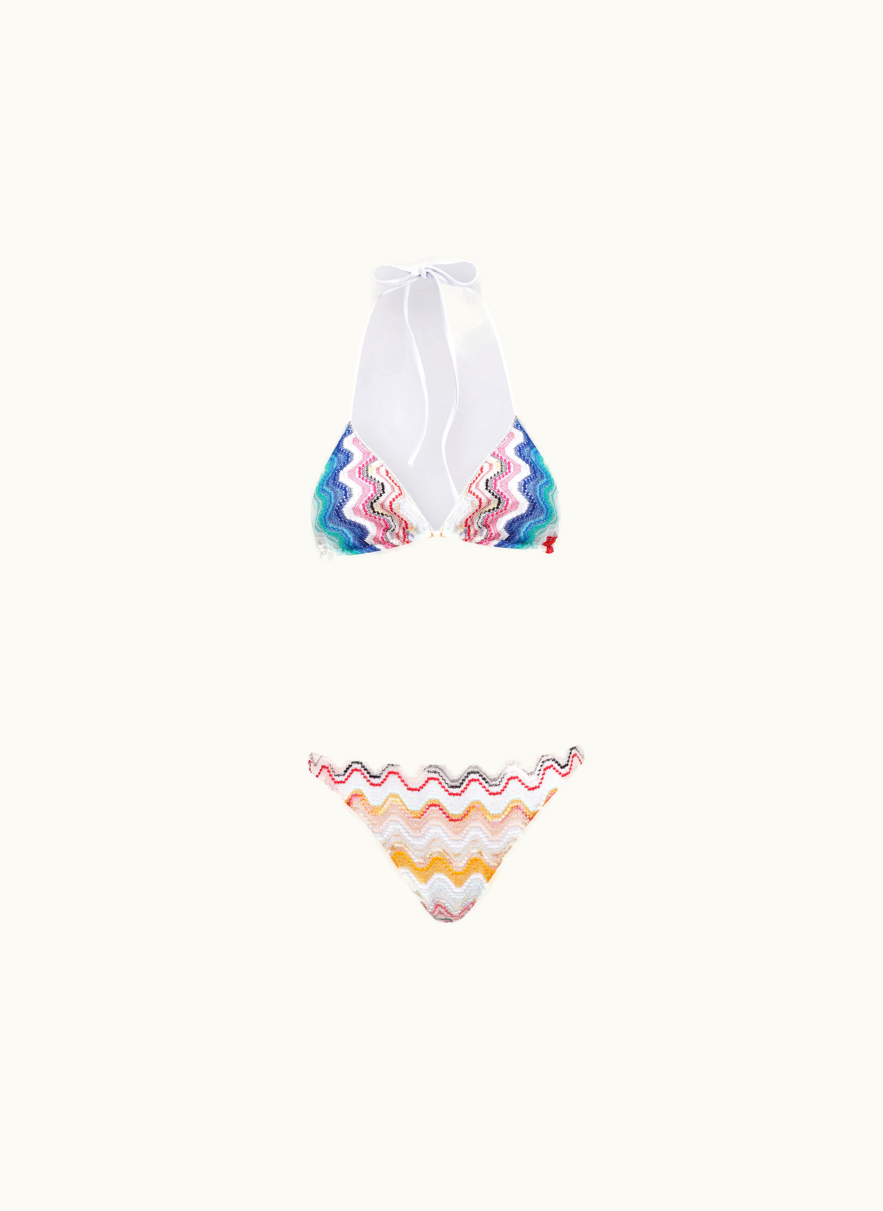 Missoni Missoni Wave Motif Bikini With Lurex Multicoloured Multicoloured