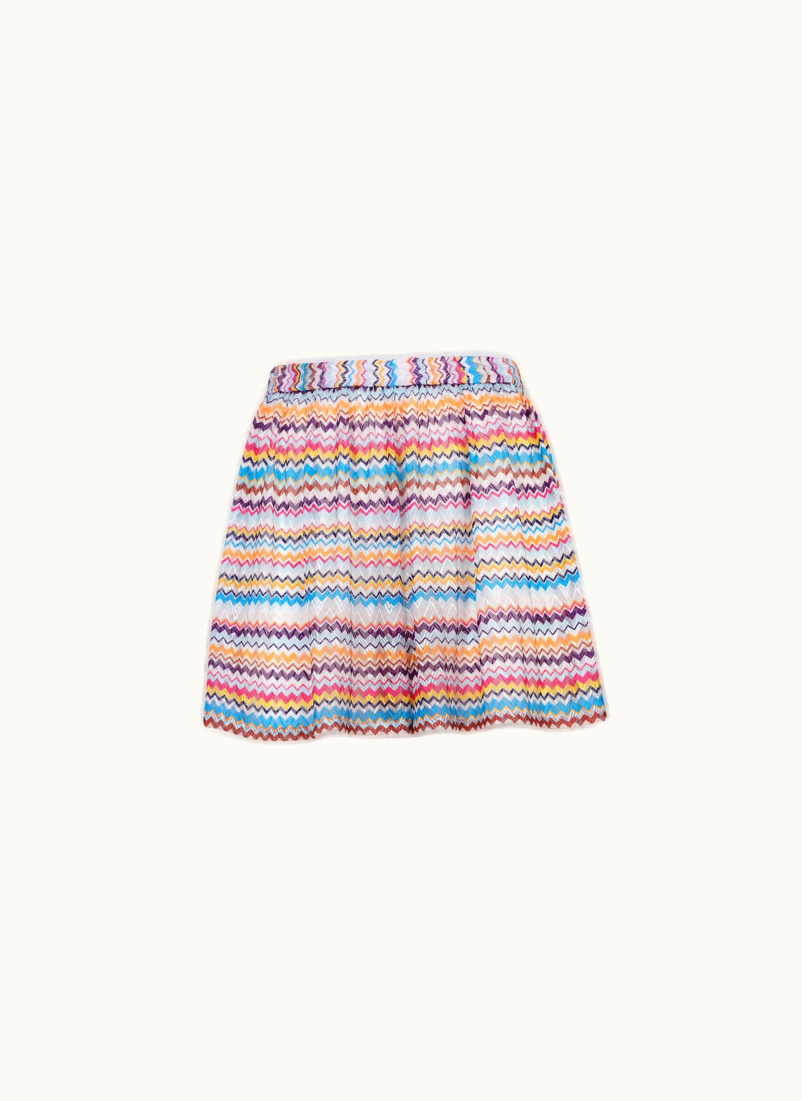 Missoni Missoni Multicoloured Zigzag Cover Up Shorts Multicoloured