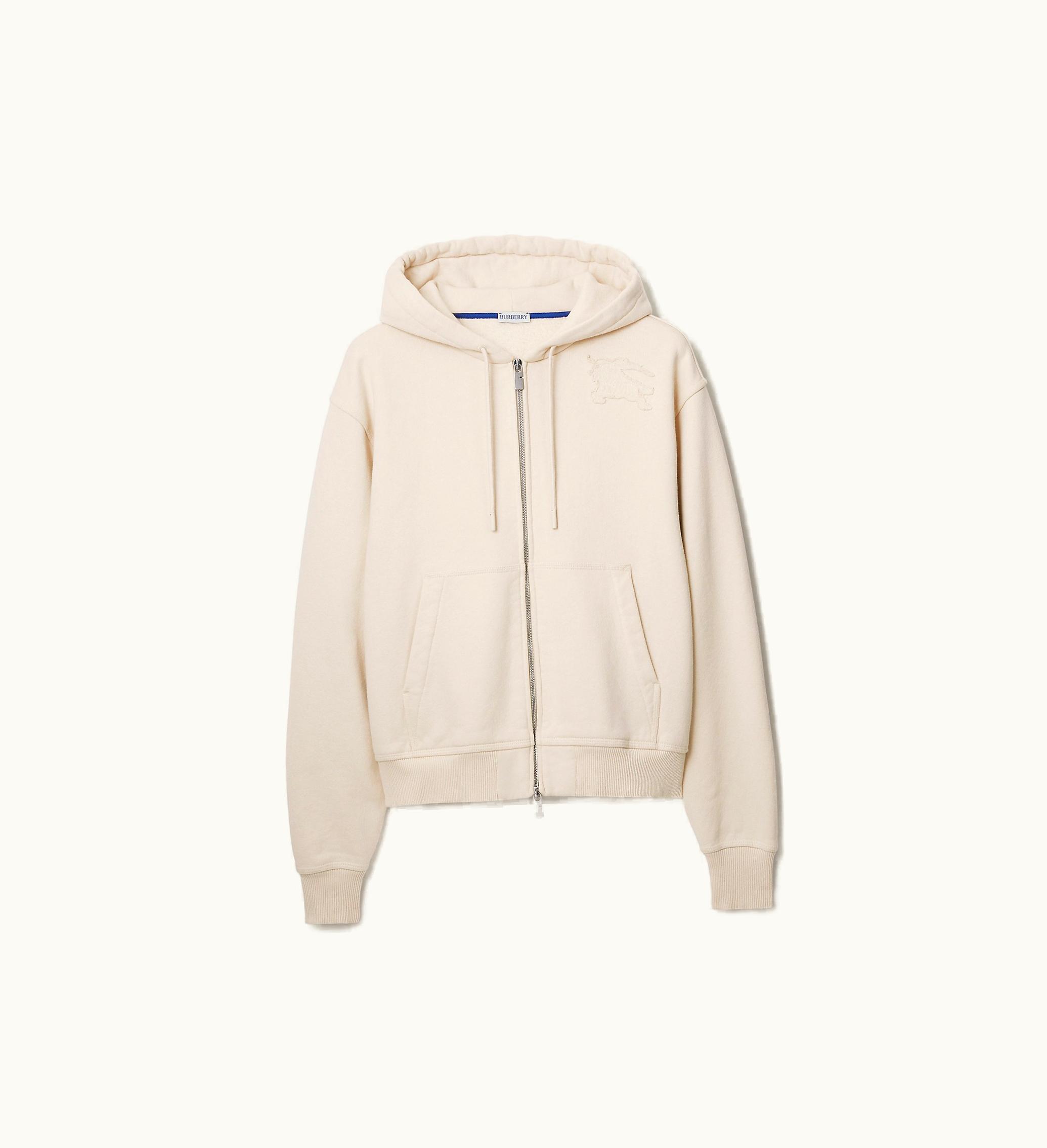 Burberry Burberry Cotton Zip Hoodie In Soap - Women