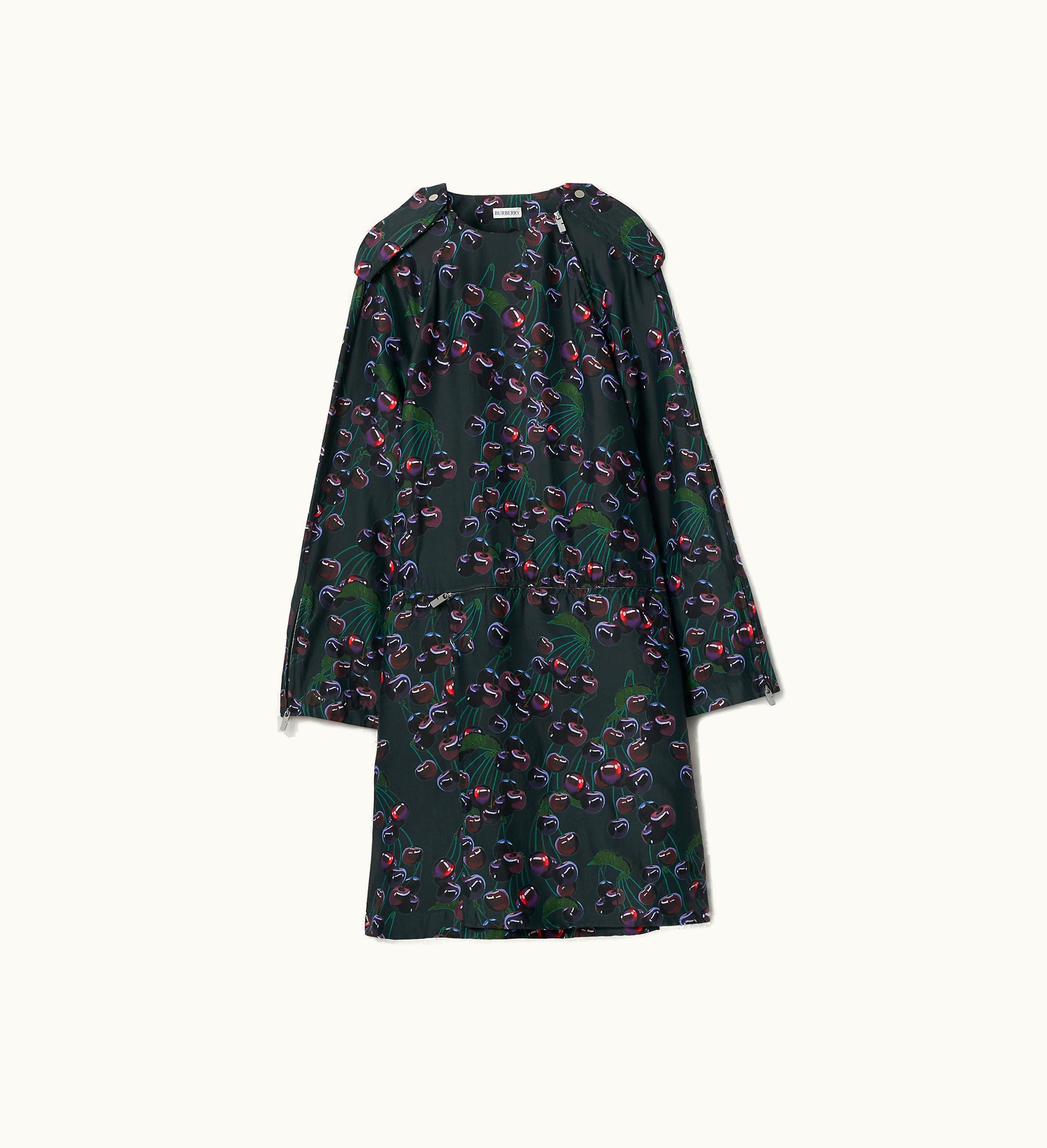 Burberry Burberry Cherry Dress In Vine - Women, Technical