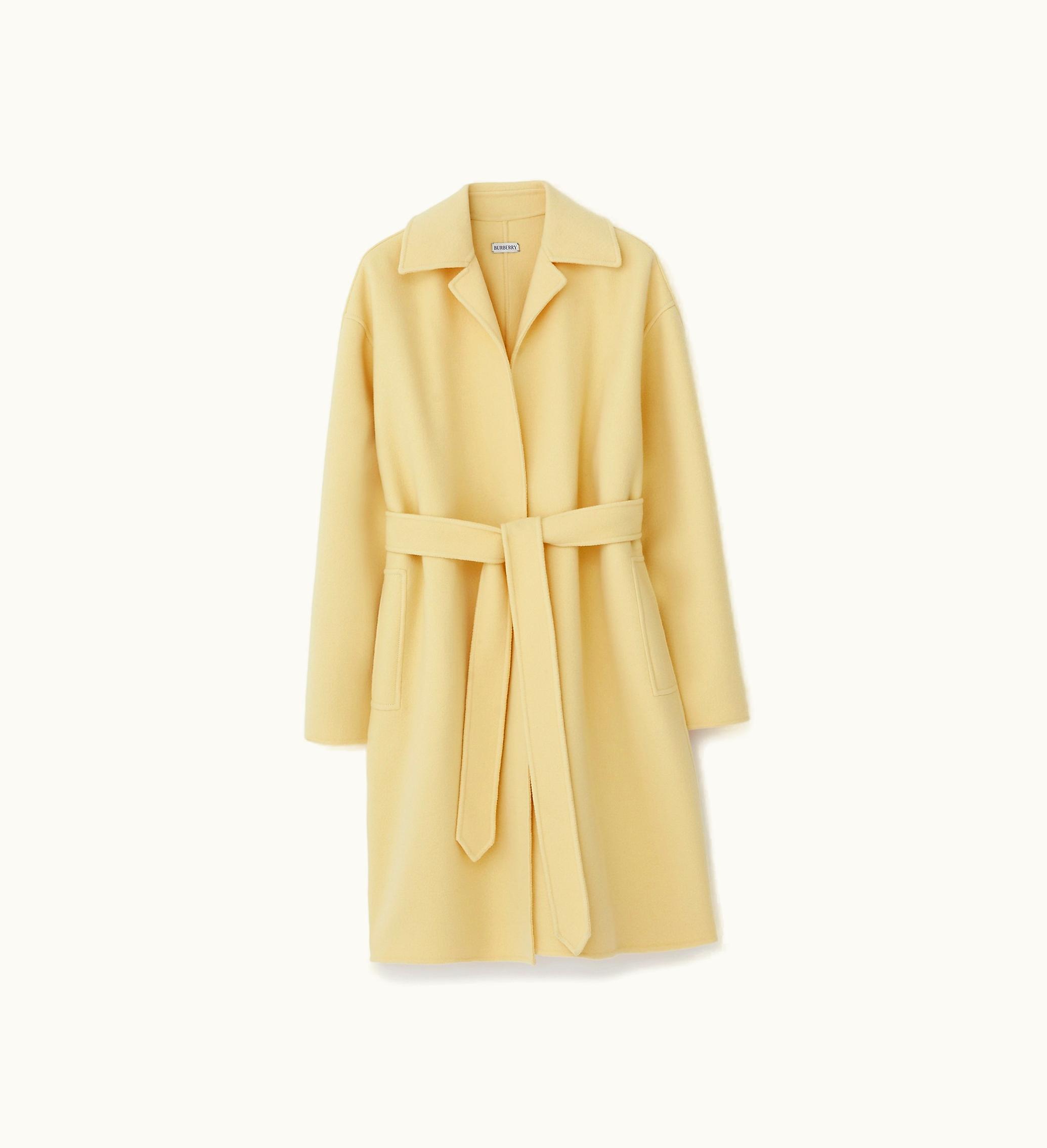 Burberry Burberry Cashmere Wrap Coat In Daffodil - Women