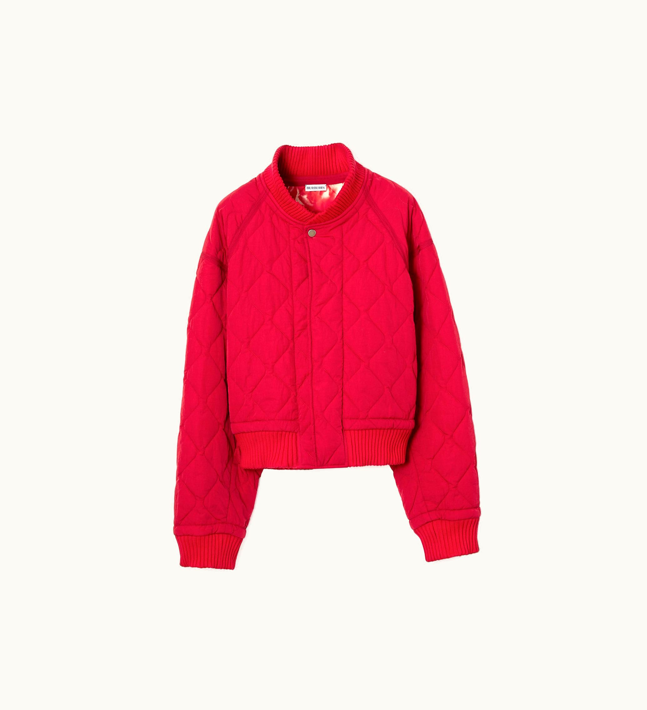 Burberry Burberry Quilted Nylon Bomber Jacket In Pillar - Women