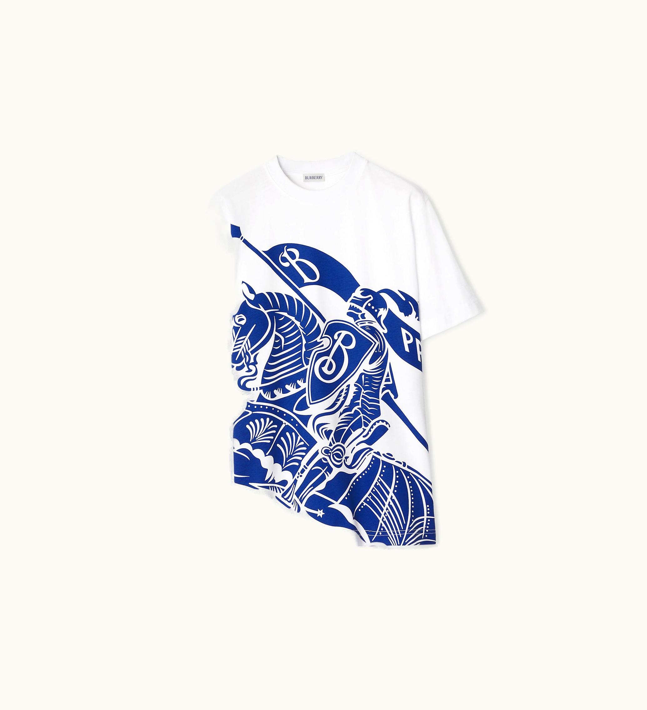 Burberry Burberry Ekd Cotton T-shirt In White - Women