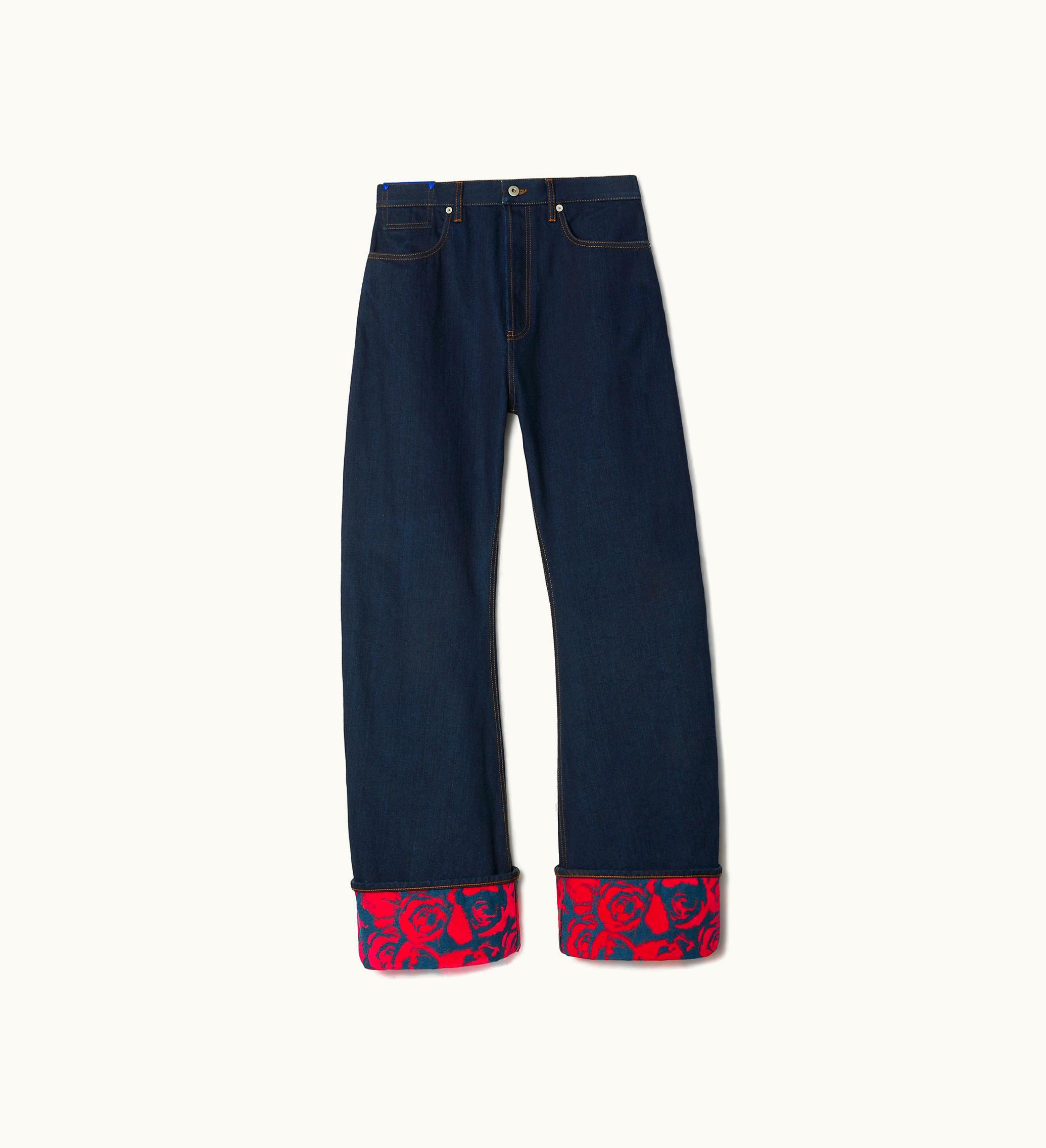 Burberry Burberry Heavyweight Denim Jeans In Indigo Blue - Women, Cotton