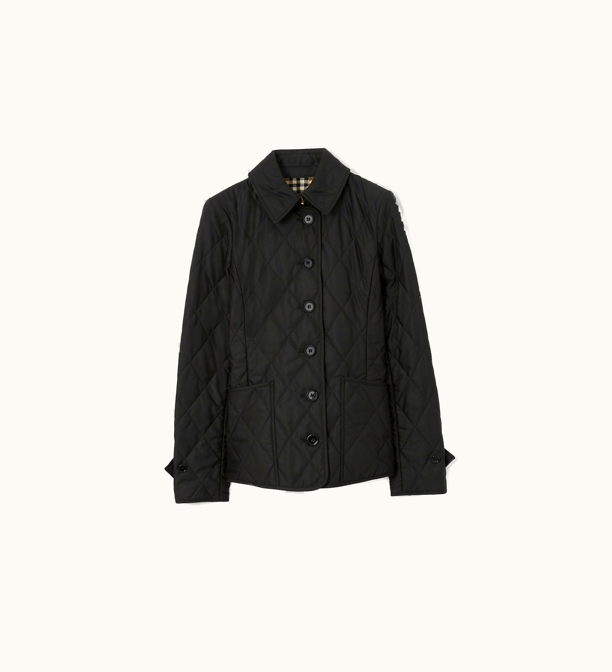 Burberry Burberry Quilted Thermoregulated Jacket In Black - Women, Econyl, Nylon