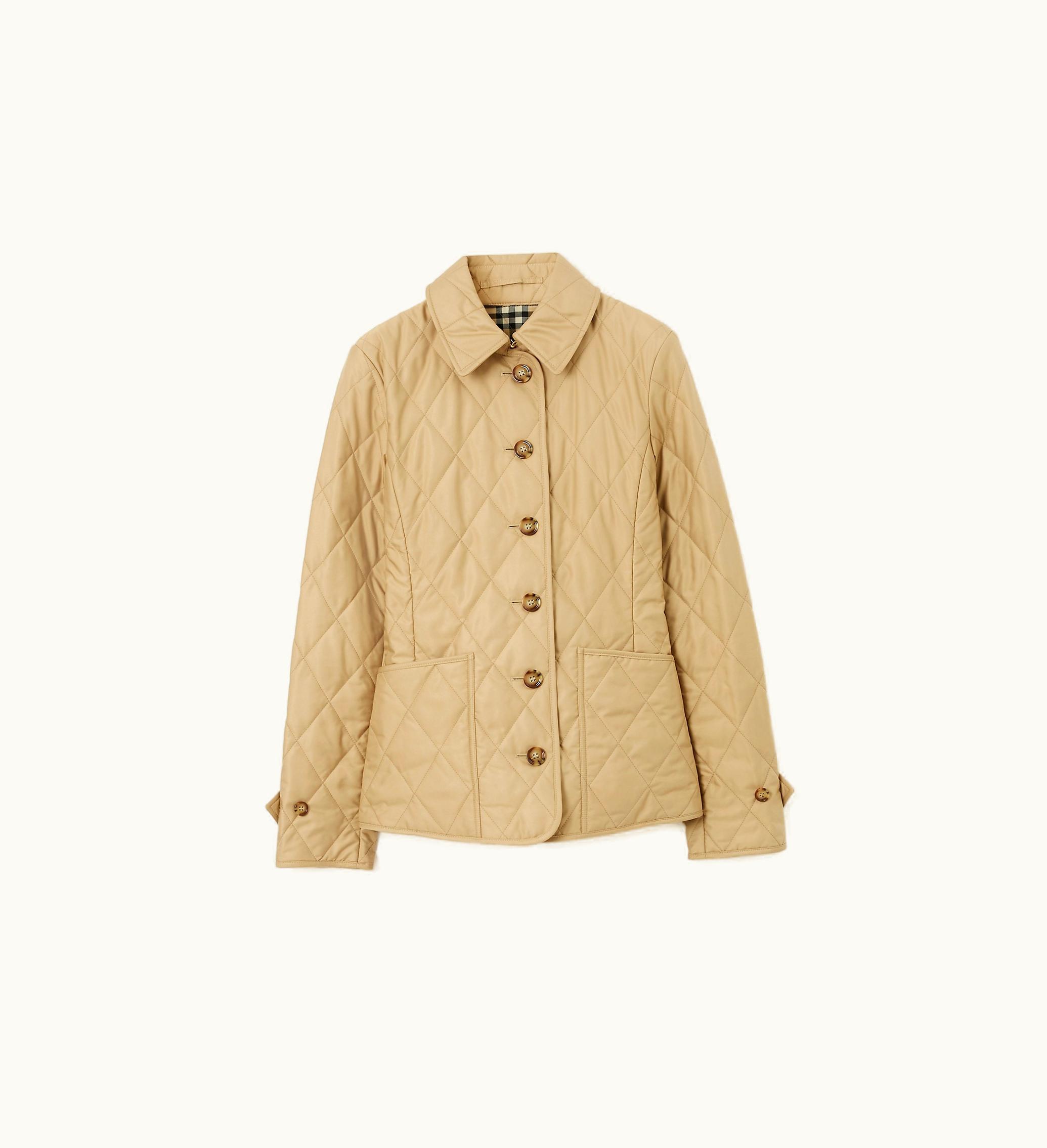 Burberry Burberry Quilted Thermoregulated Jacket In New Chino - Women, Econyl, Nylon