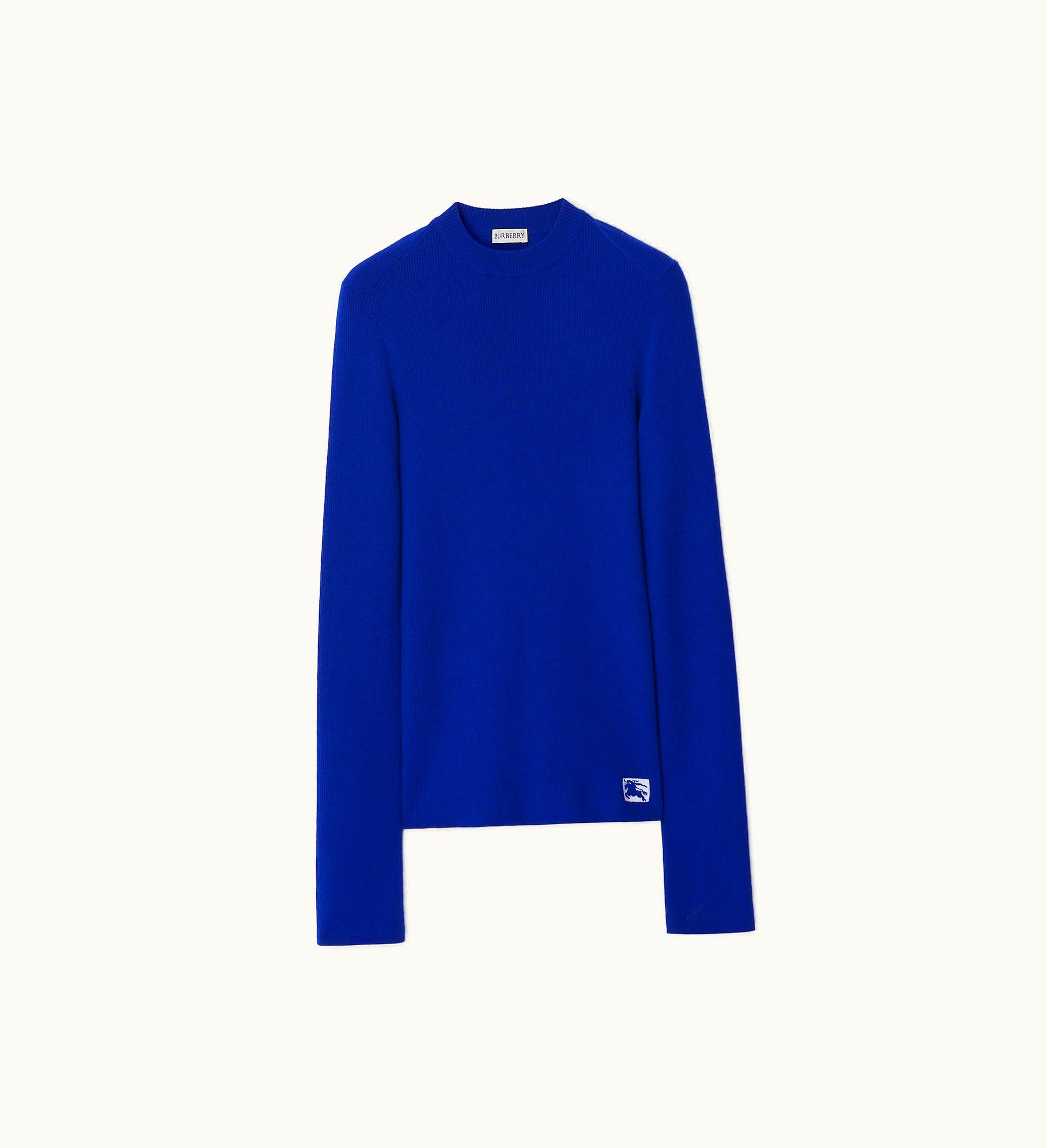 Burberry Burberry Wool Blend Sweater In Knight - Women, Cashmere