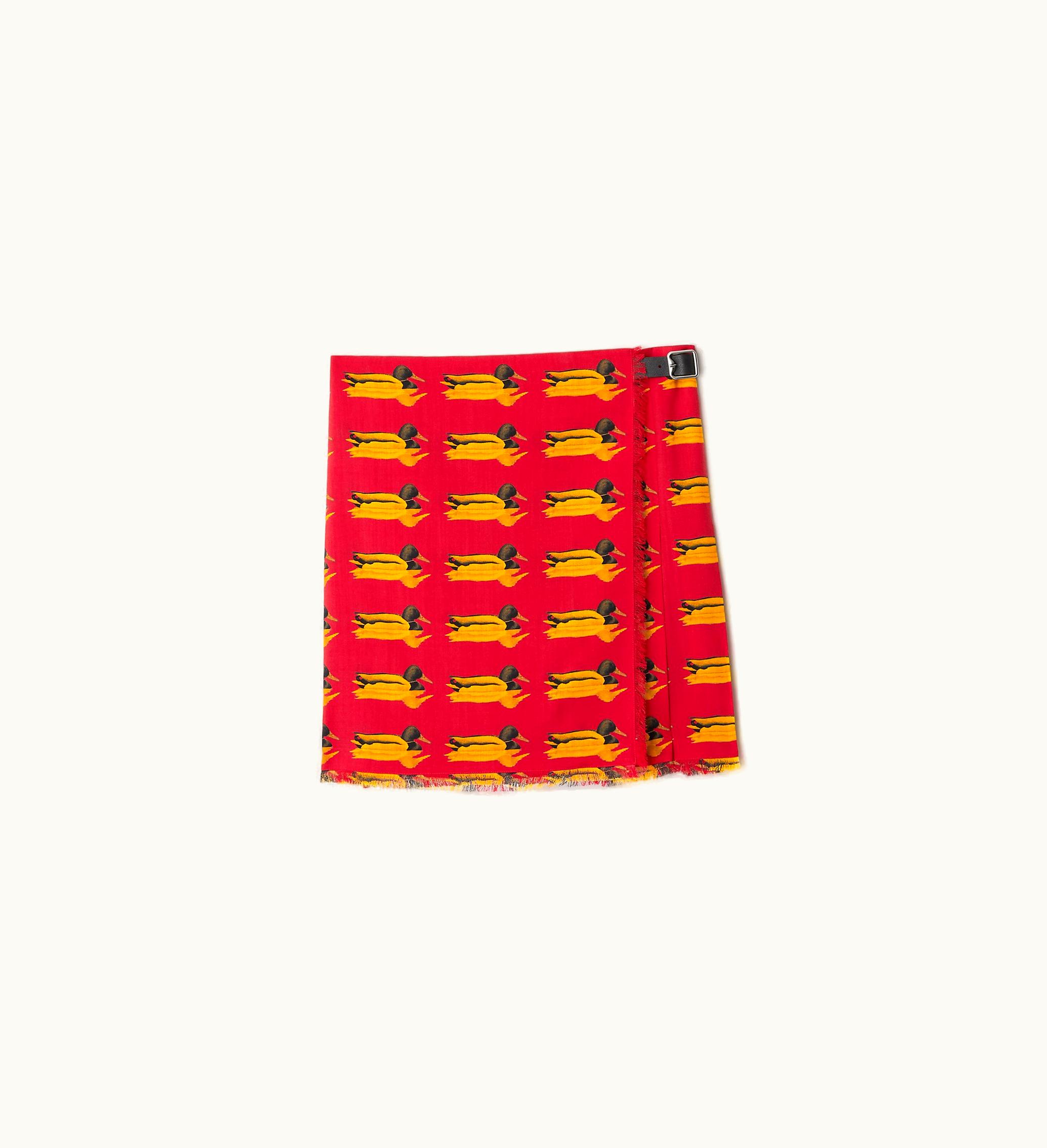 Burberry Burberry Duck Wool Kilt In Pillar - Women