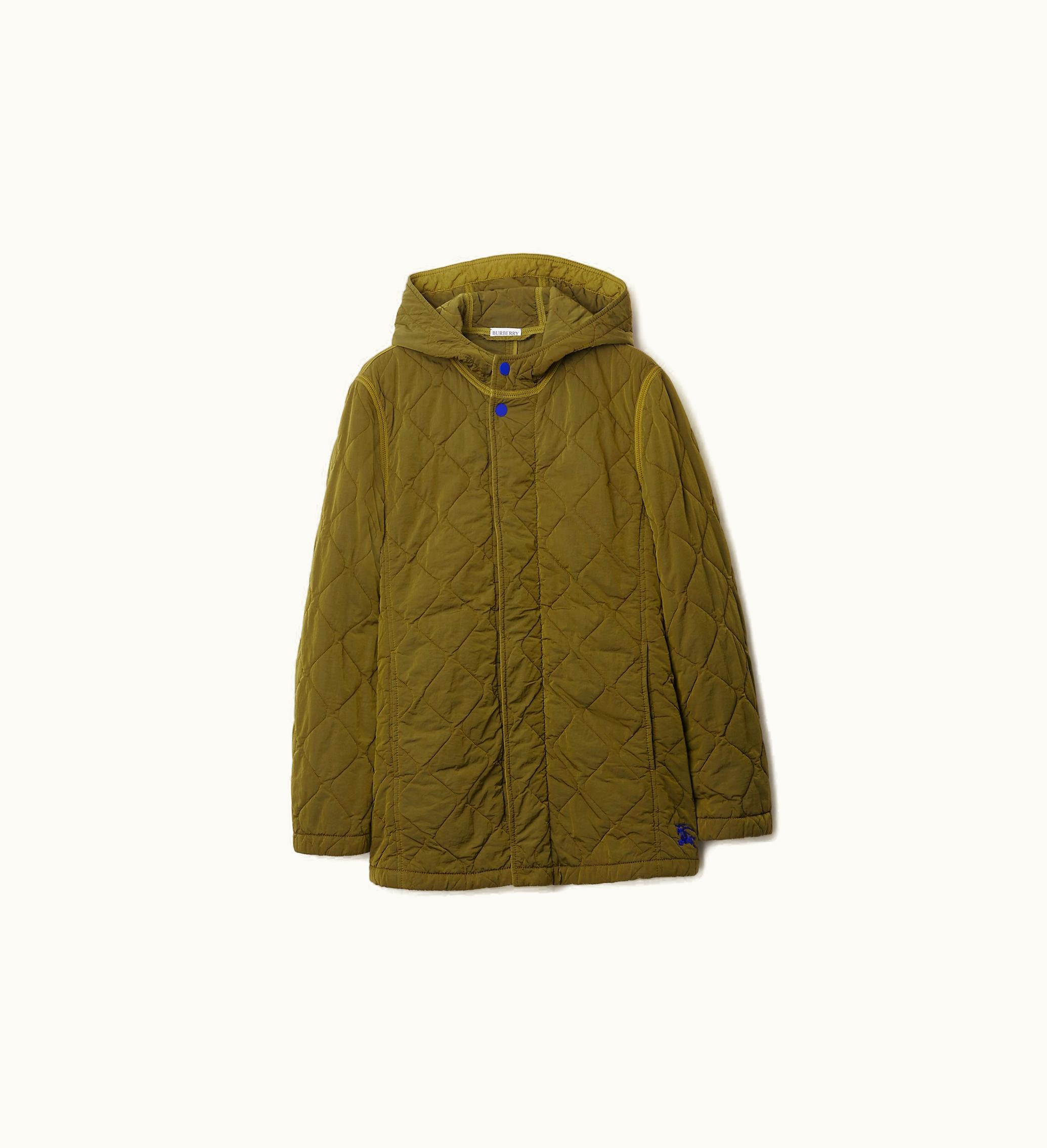 Burberry Burberry Quilted Nylon Jacket In Khaki - Women