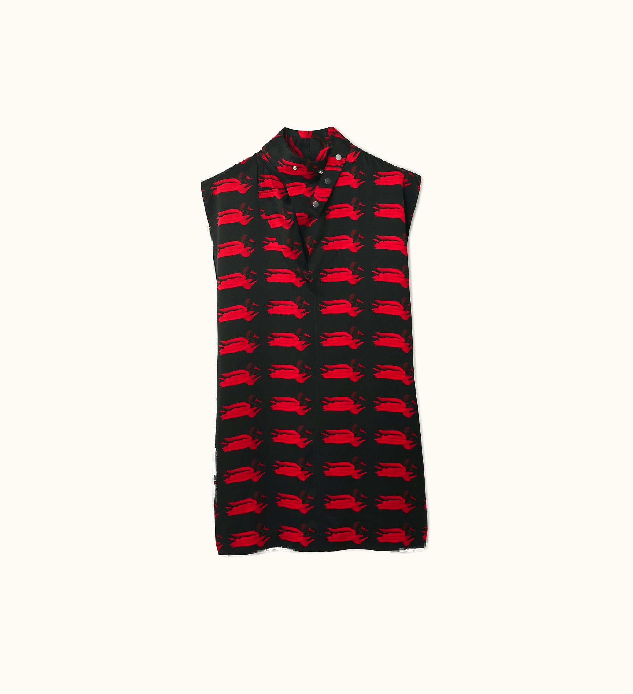 Burberry Burberry Duck Silk Dress In Pillar - Women