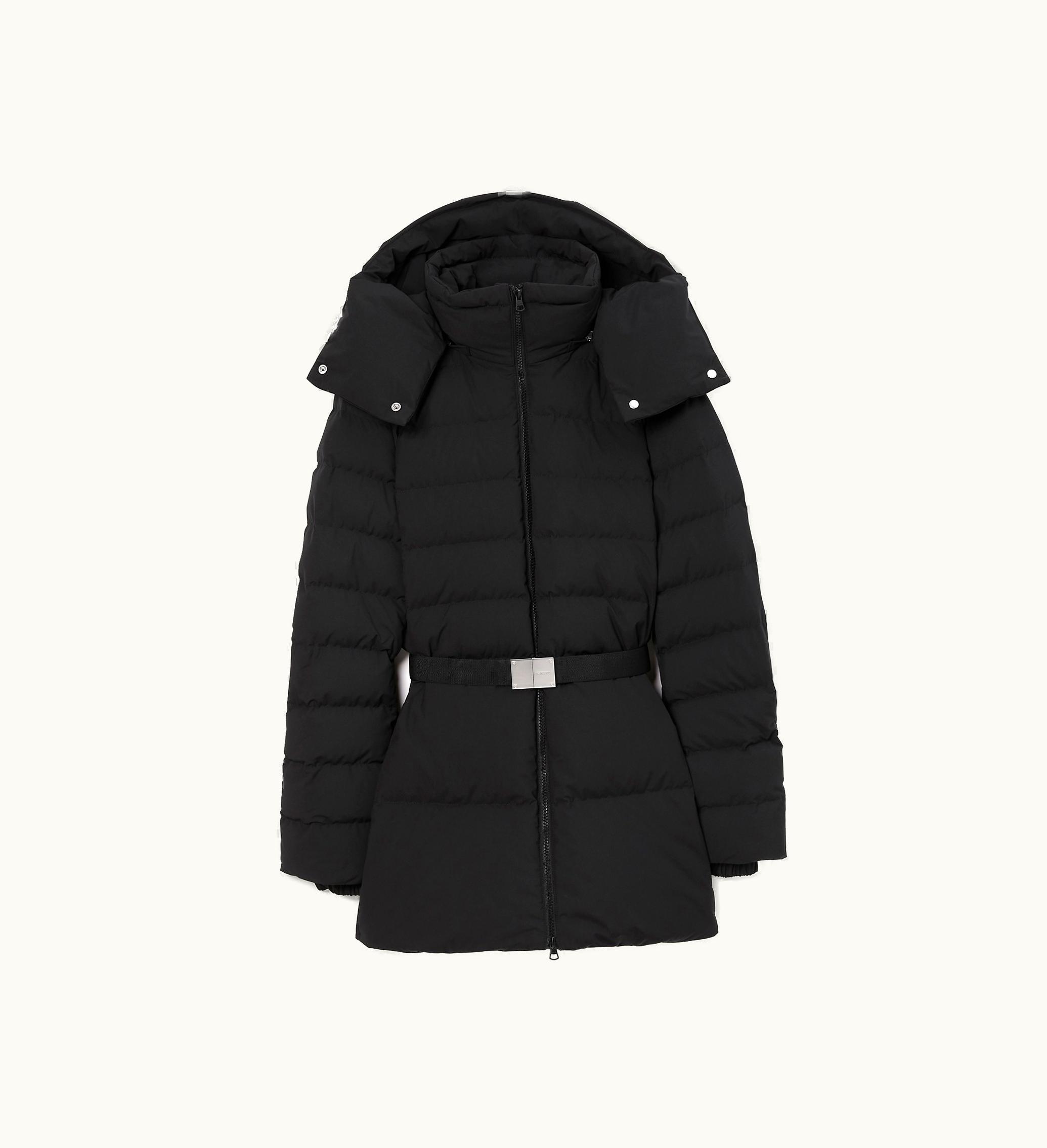 Burberry Burberry Belted Puffer Jacket In Black - Women, Nylon