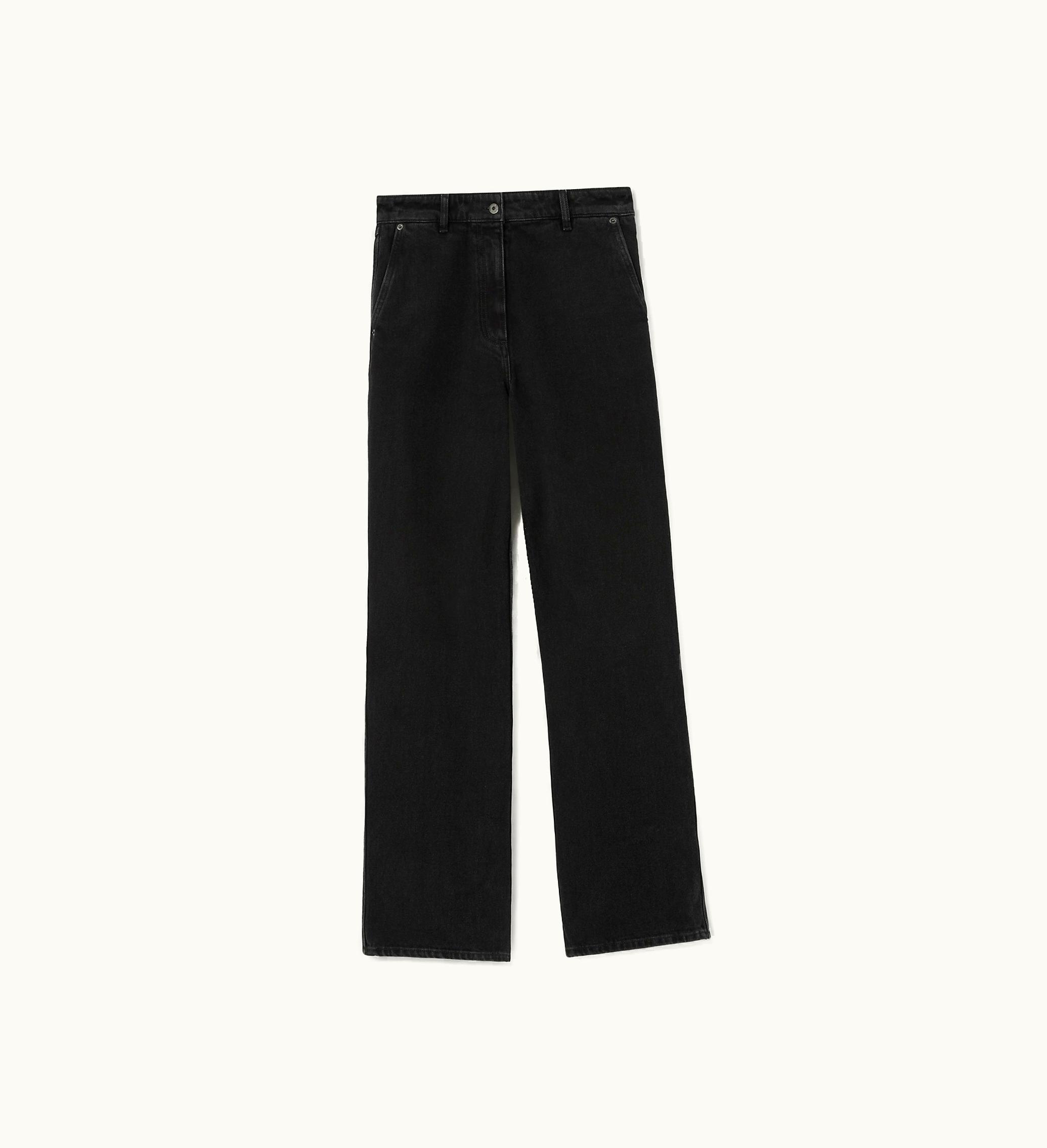 Burberry Burberry Relaxed Fit Jeans In Charcoal - Women, Cotton