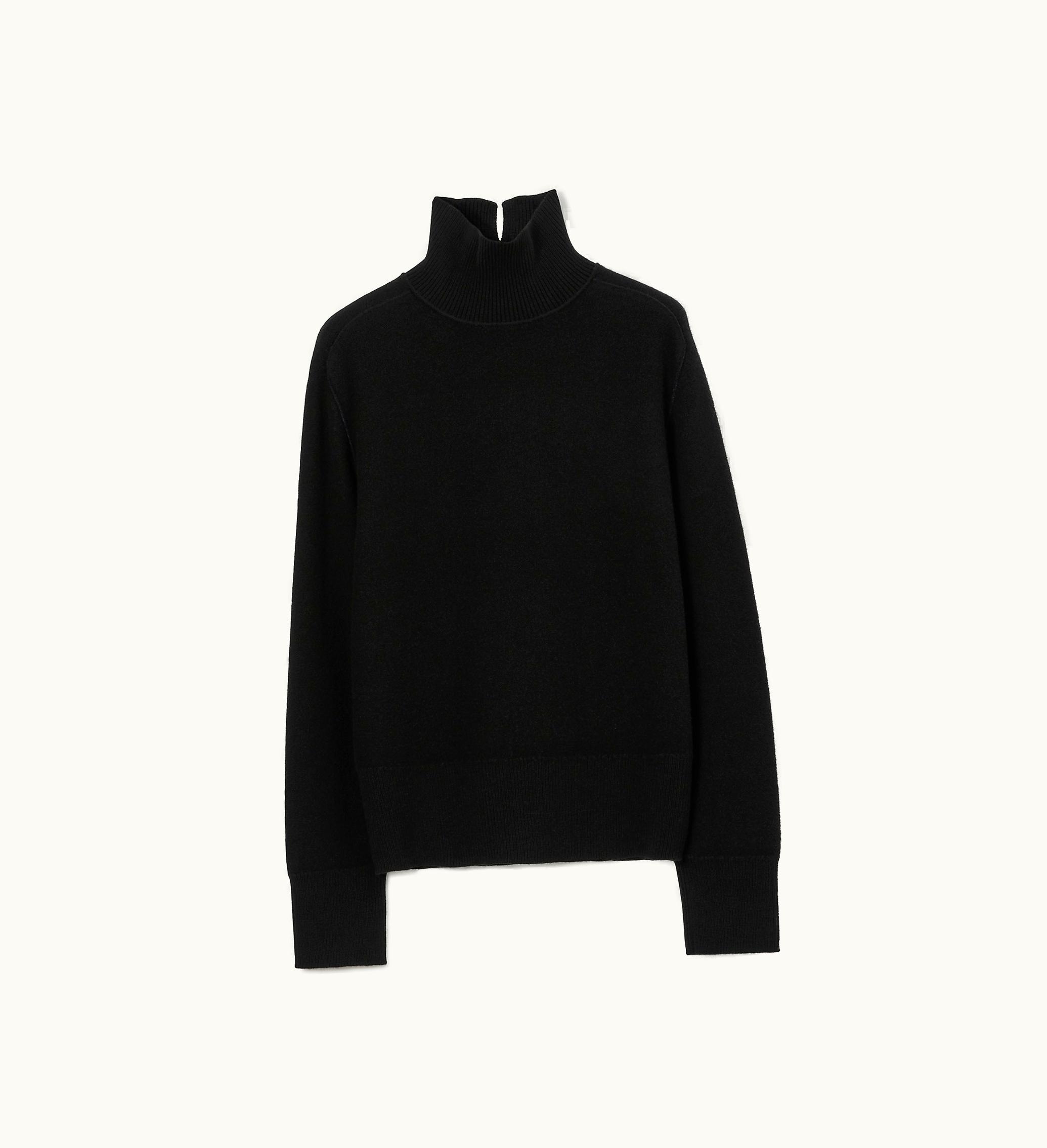 Burberry Burberry Ekd Wool Cashmere Sweater In Black - Women