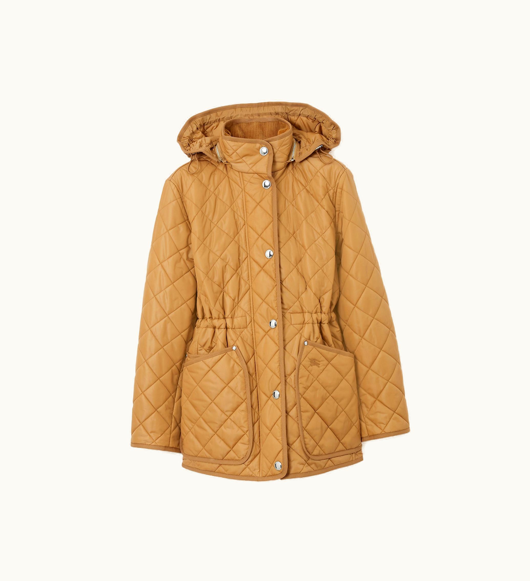 Burberry Burberry Quilted Nylon Jacket In Archive Beige - Women
