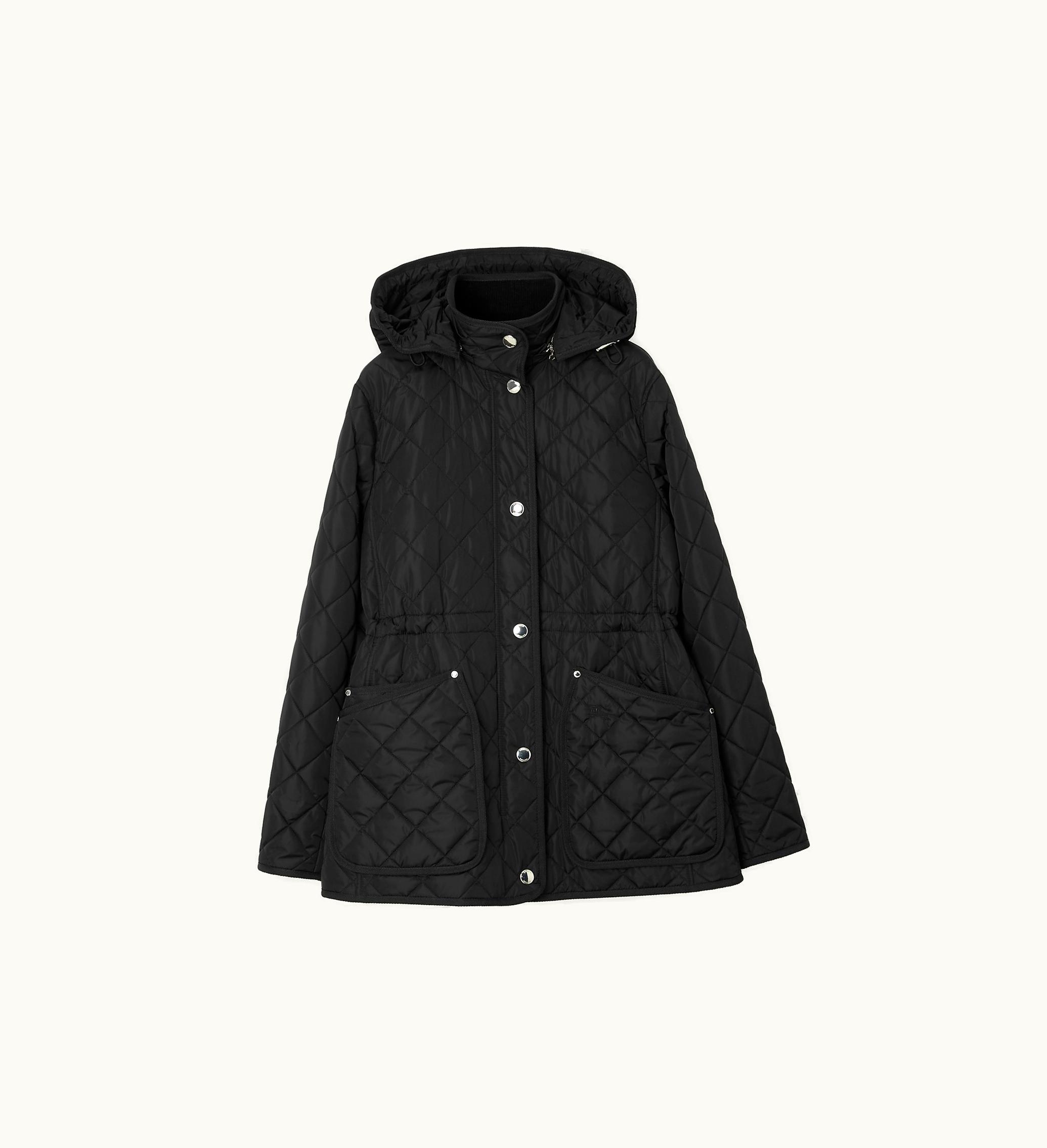 Burberry Burberry Quilted Nylon Jacket In Black - Women Black