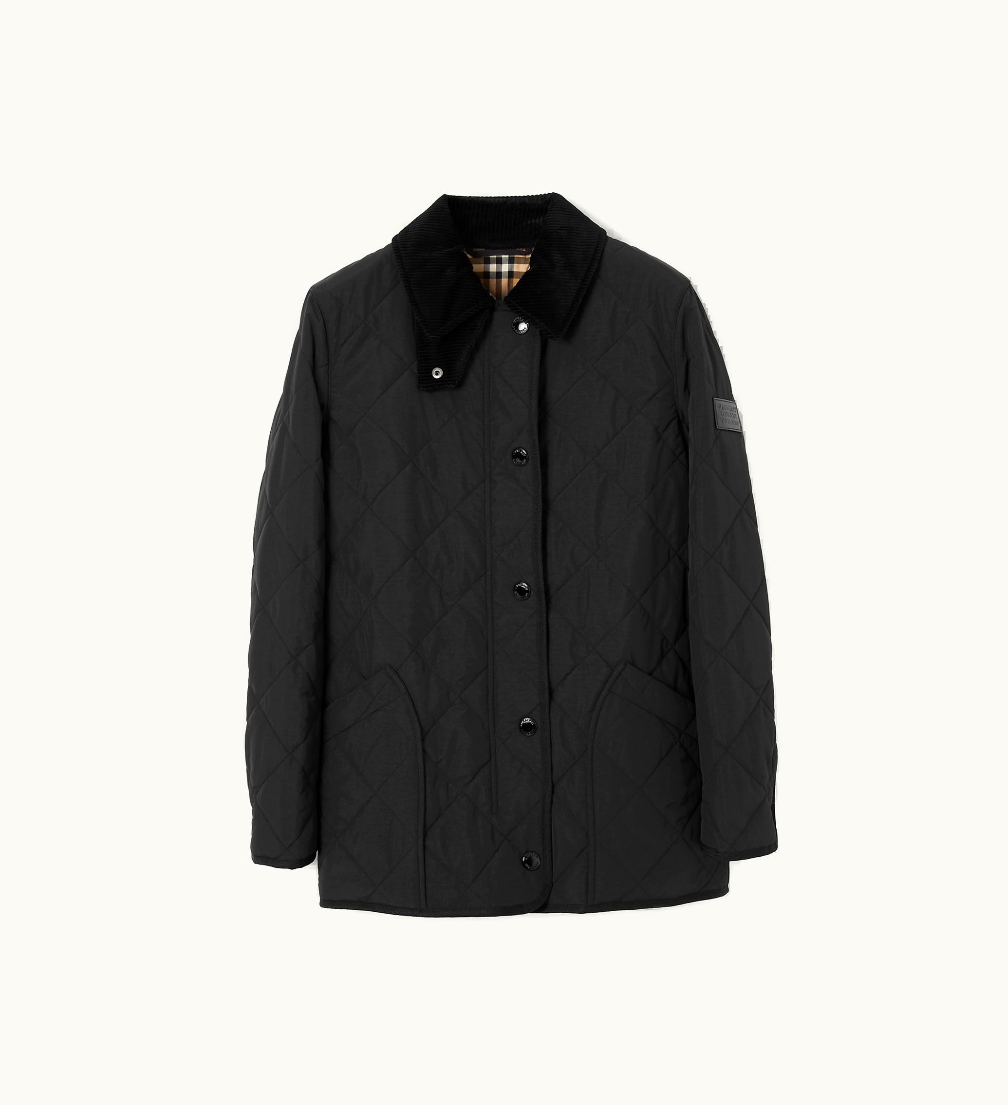 Burberry Burberry Quilted Thermoregulated Barn Jacket In Black - Women, Nylon