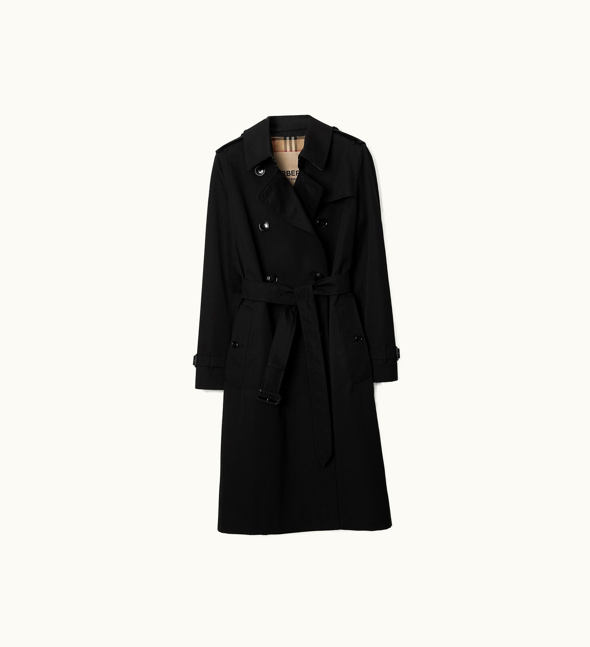 Burberry Burberry Kensington Heritage Trench Coat In Black - Women