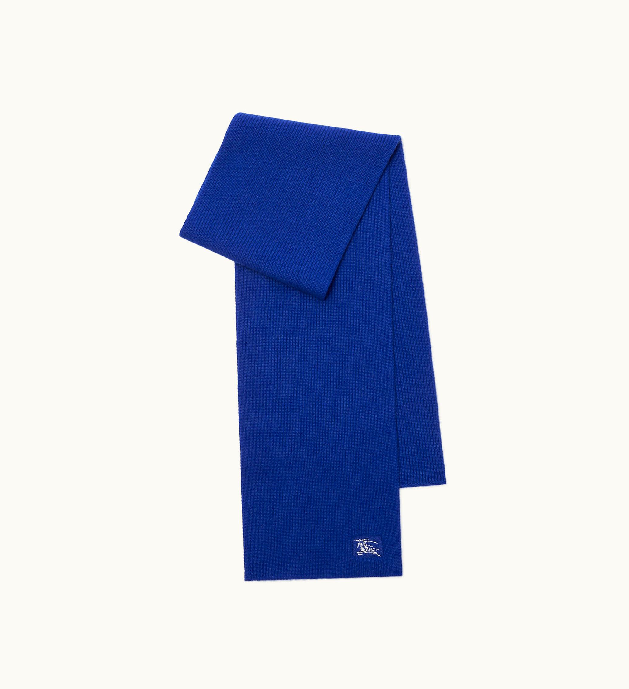 Burberry Burberry Ribbed Cashmere Scarf In Knight - Men