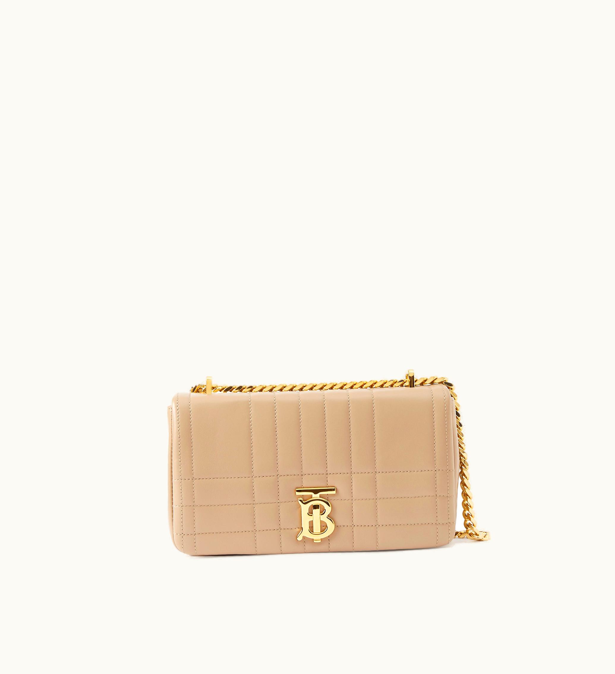 Burberry Burberry Small Lola Bag In Oat Beige - Women, Leather