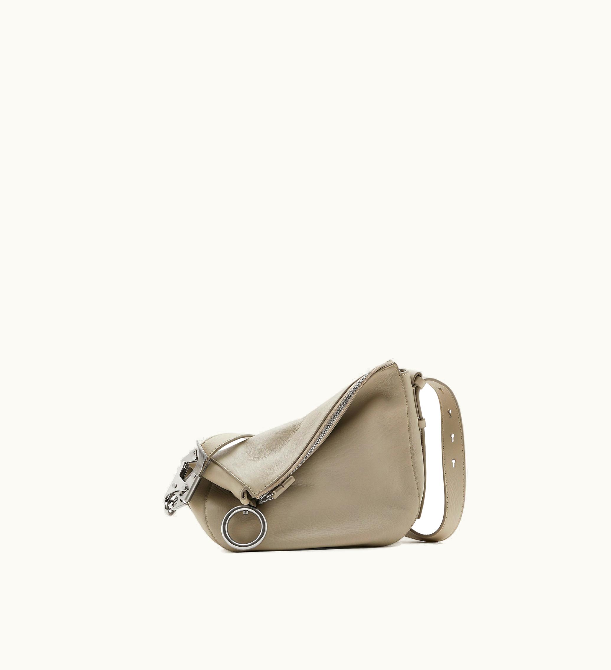 Burberry Burberry Small Knight Bag In Fog - Women