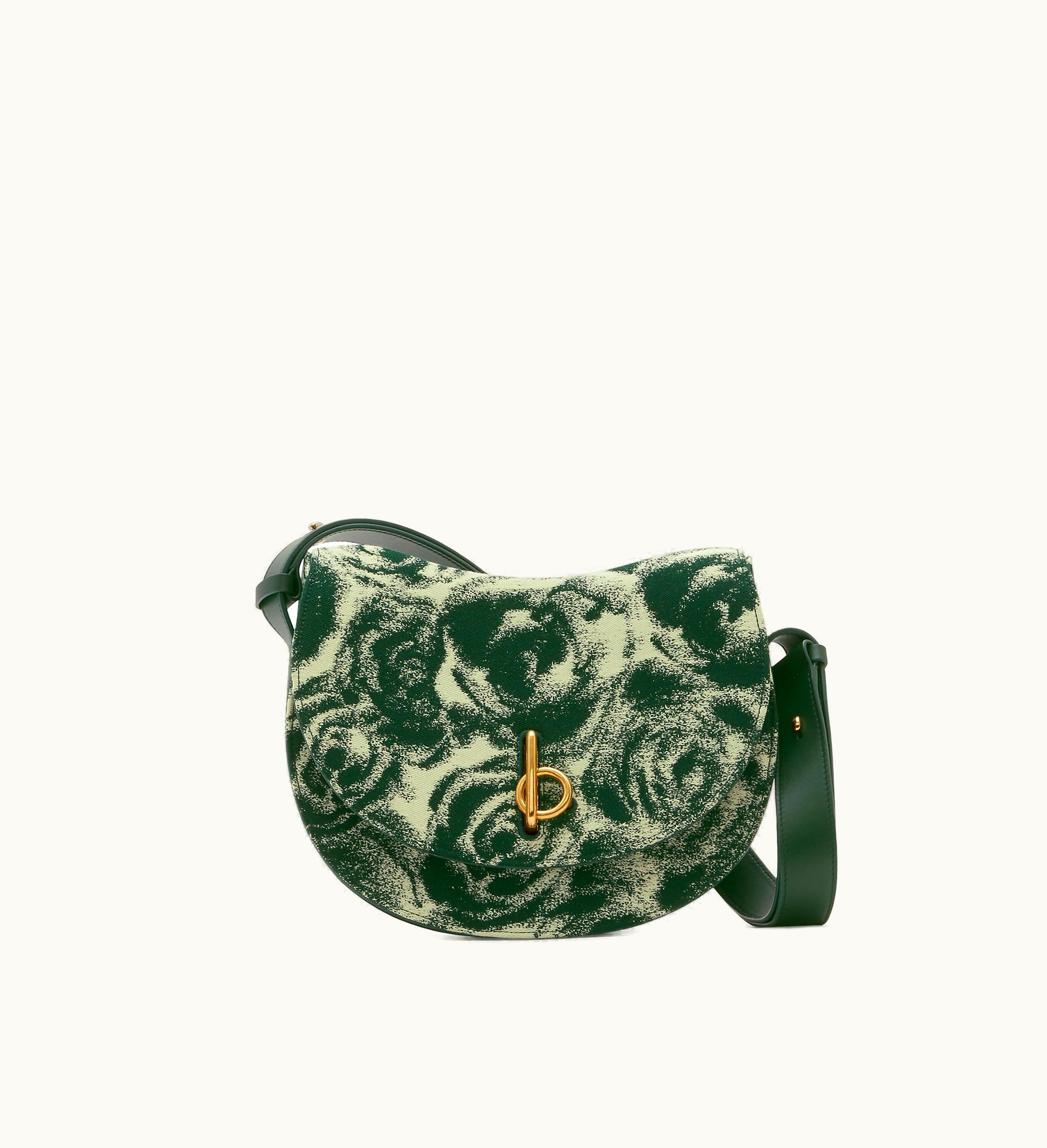 Burberry Burberry Medium Rocking Horse Bag In Ivy - Women Ivy