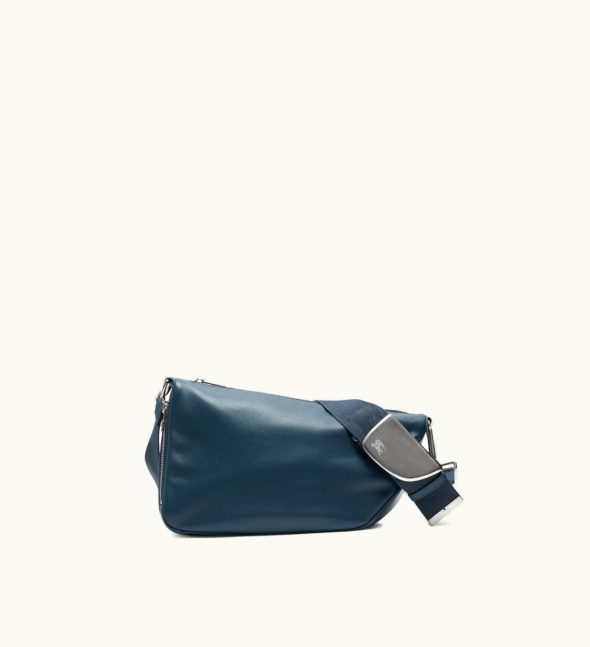 Burberry Burberry Medium Shield Messenger Bag In Lake - Women