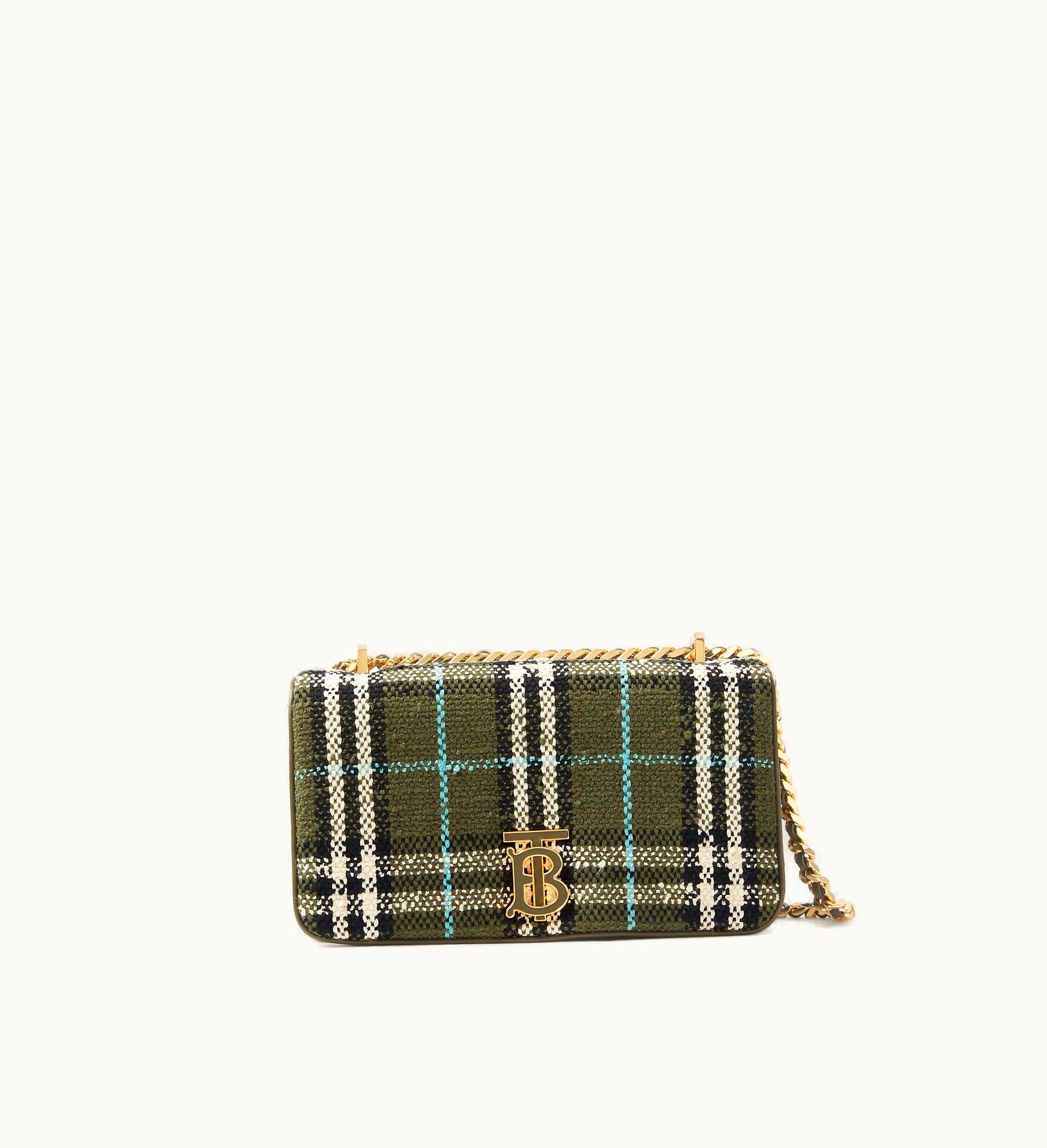 Burberry Burberry Small Lola Bag In Olive Green - Women