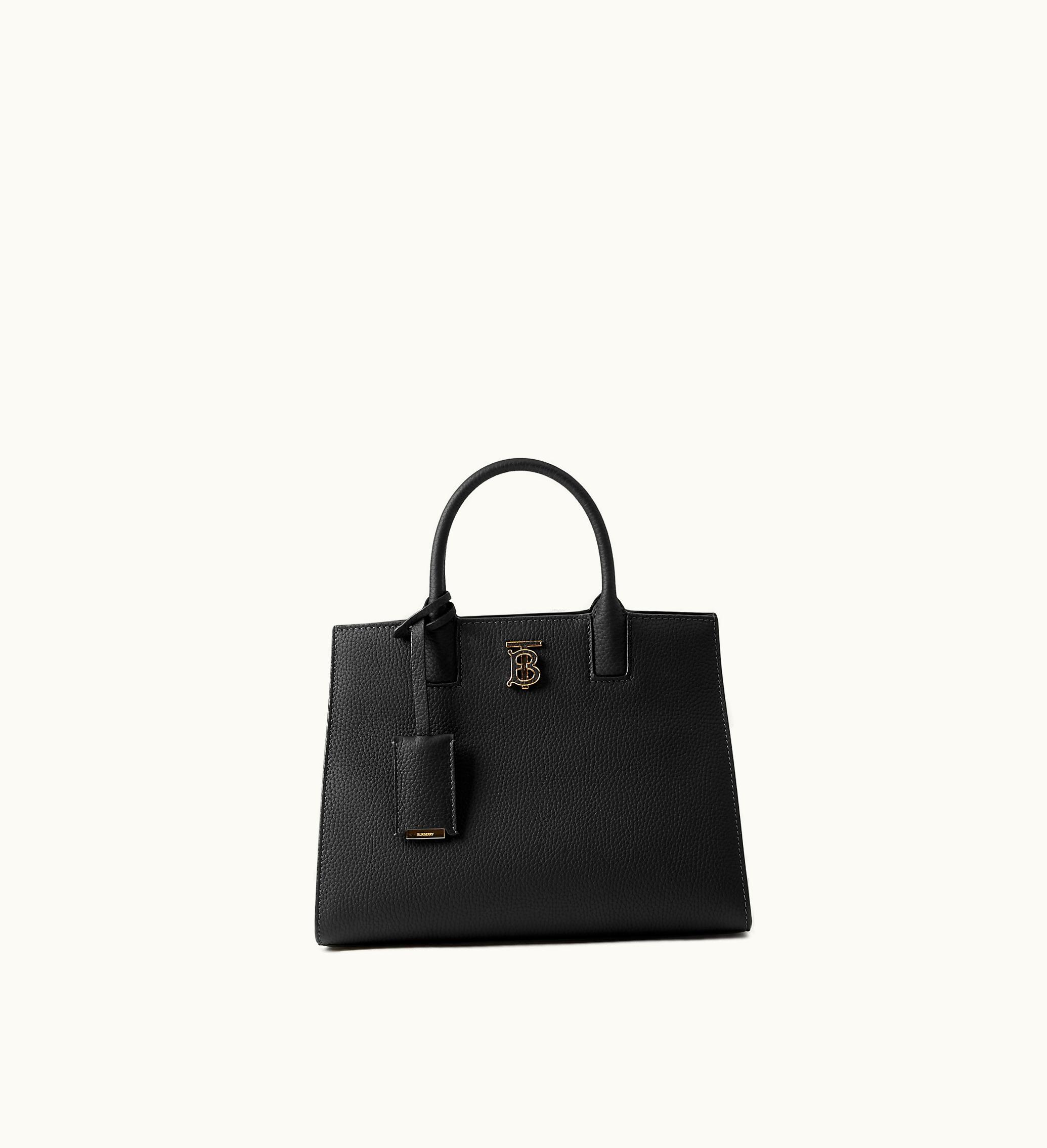 Burberry Burberry Mini Frances Bag In Black - Women, Leather