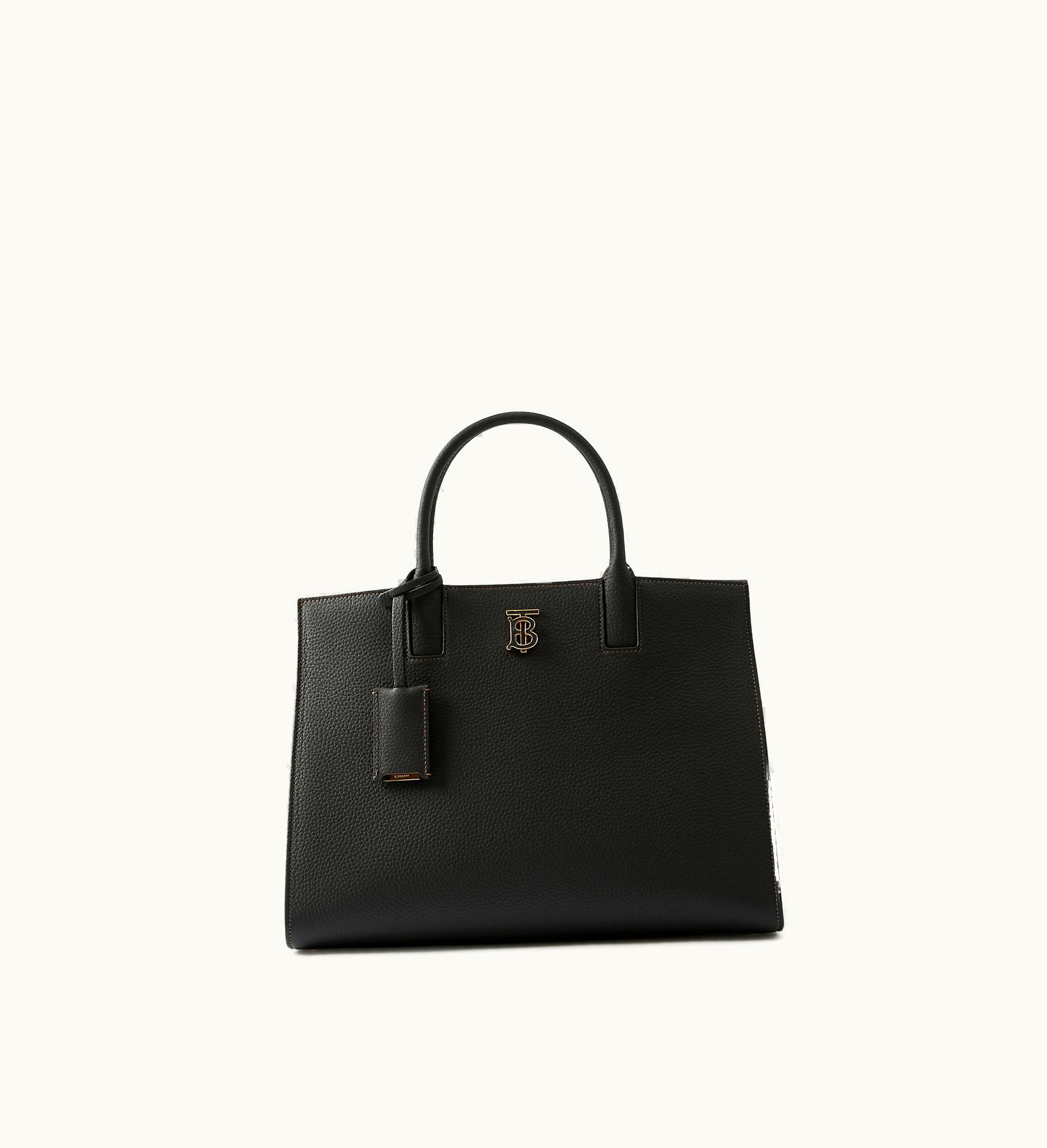 Burberry Burberry Small Frances Bag In Black - Women, Leather Black