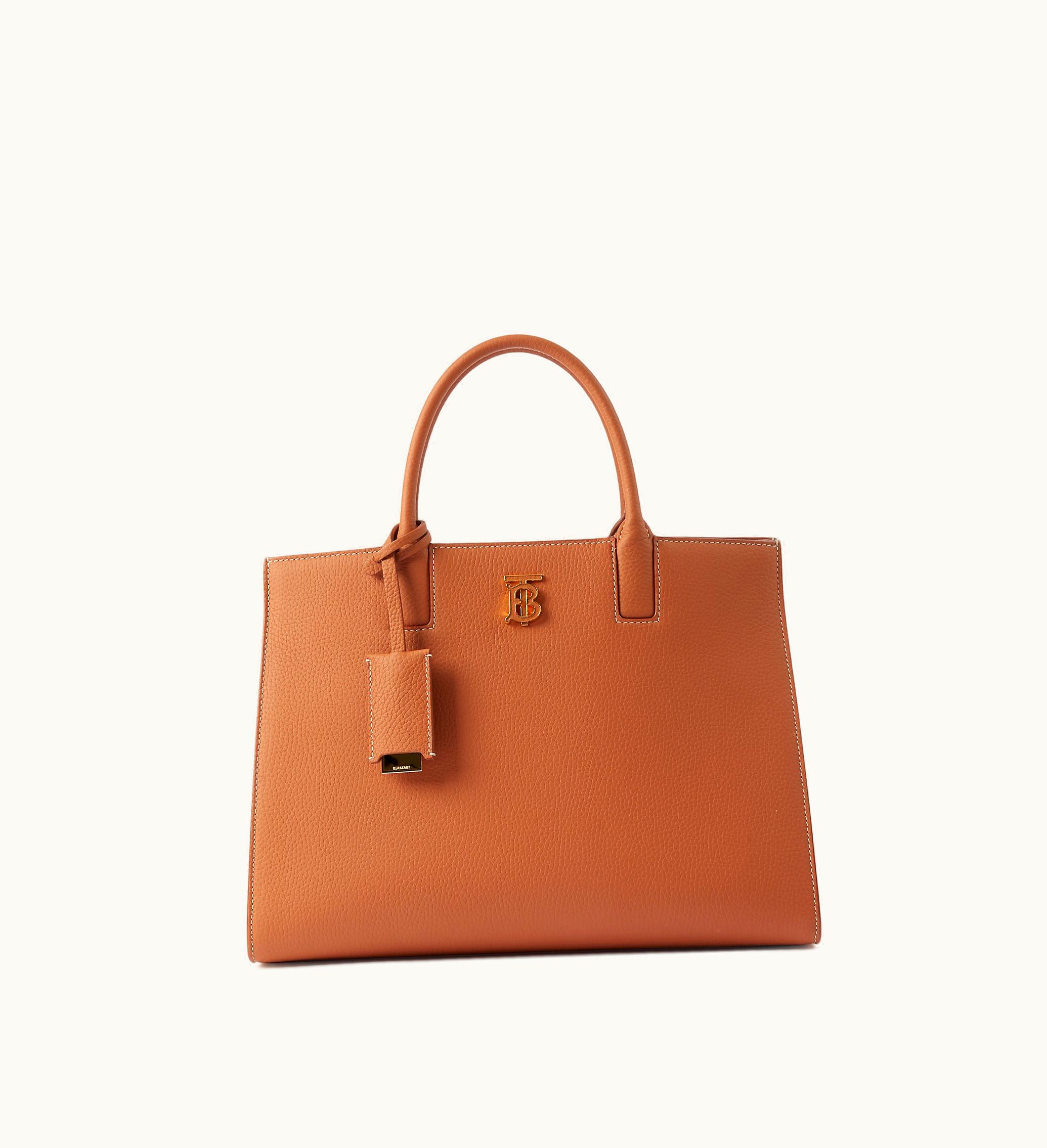 Burberry Burberry Small Frances Bag In Warm Russet Brown - Women, Leather