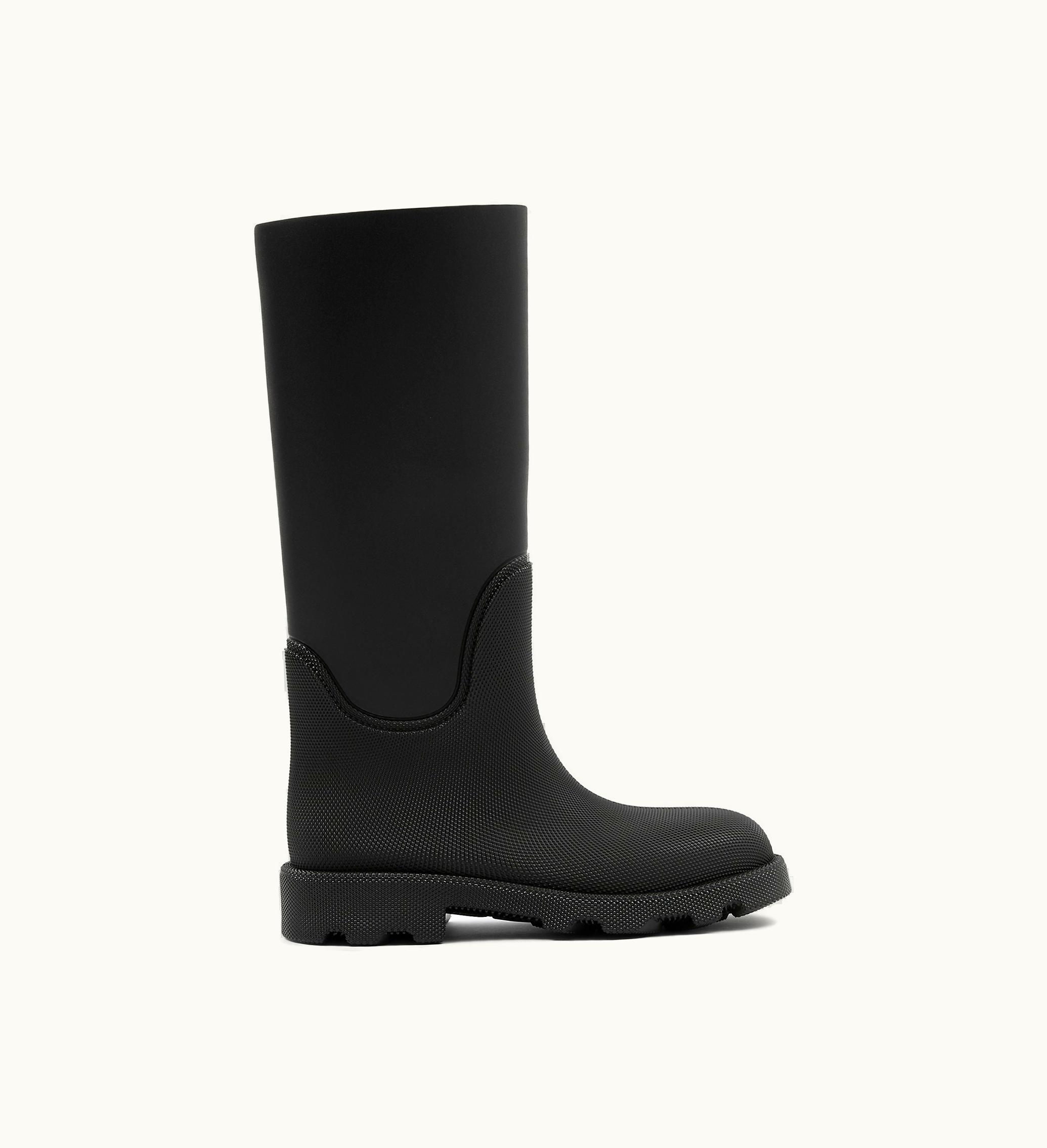 Burberry Burberry Rubber Marsh High Boots In Black - Women