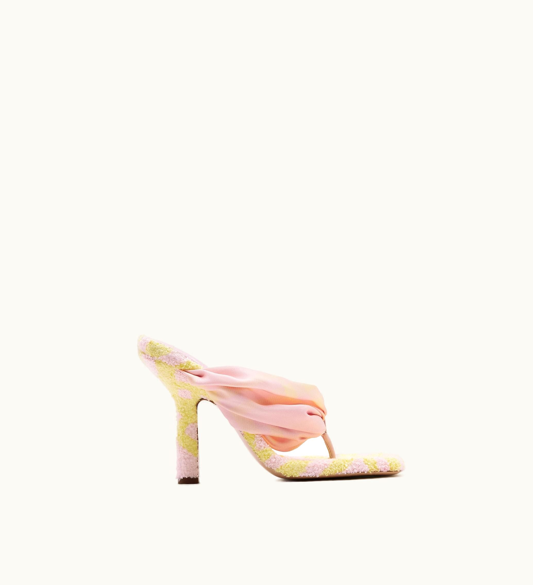 Burberry Burberry Check Pool Sandals In Cameo - Women