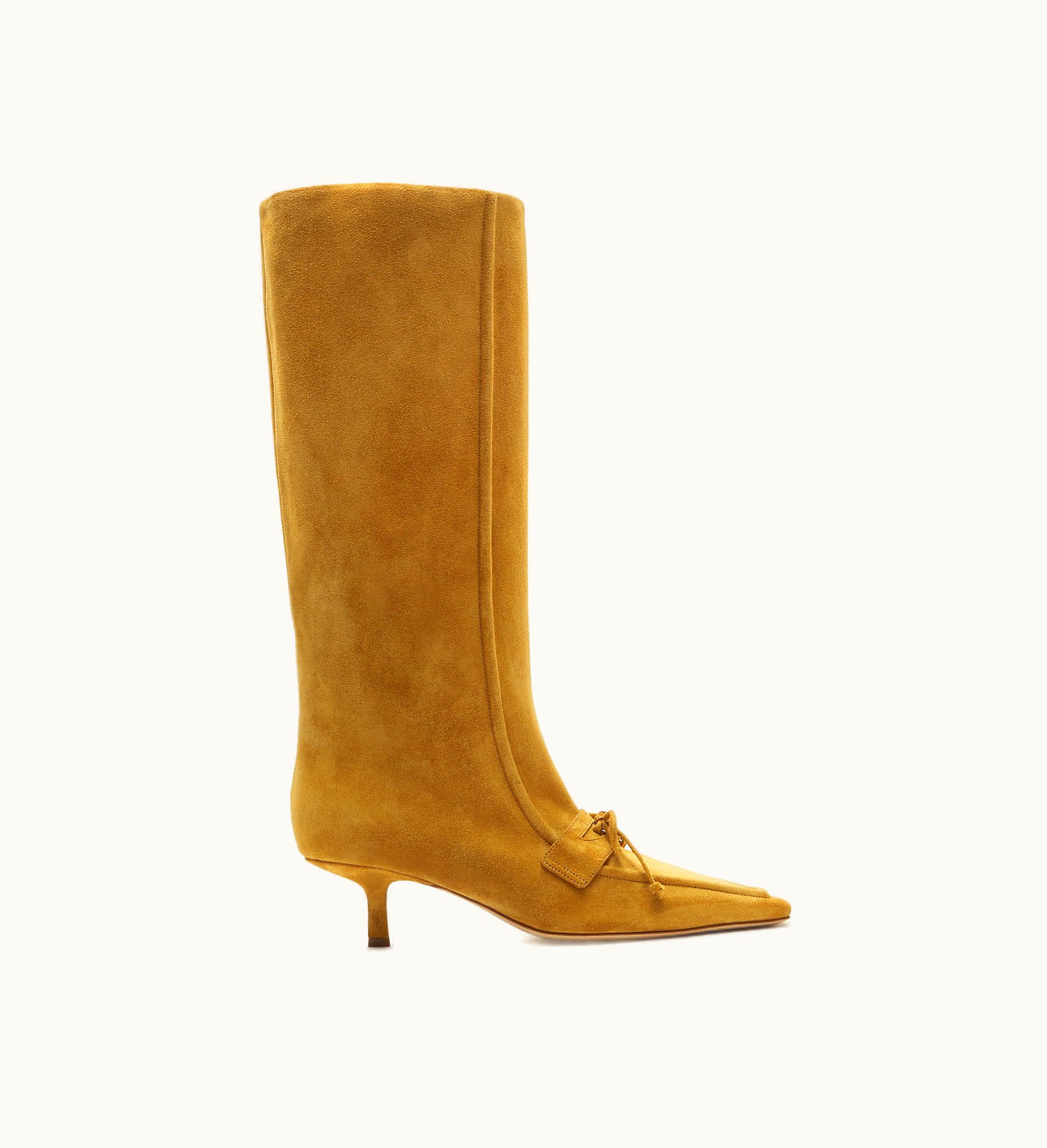 Burberry Burberry Suede Storm Boots In Manilla - Women