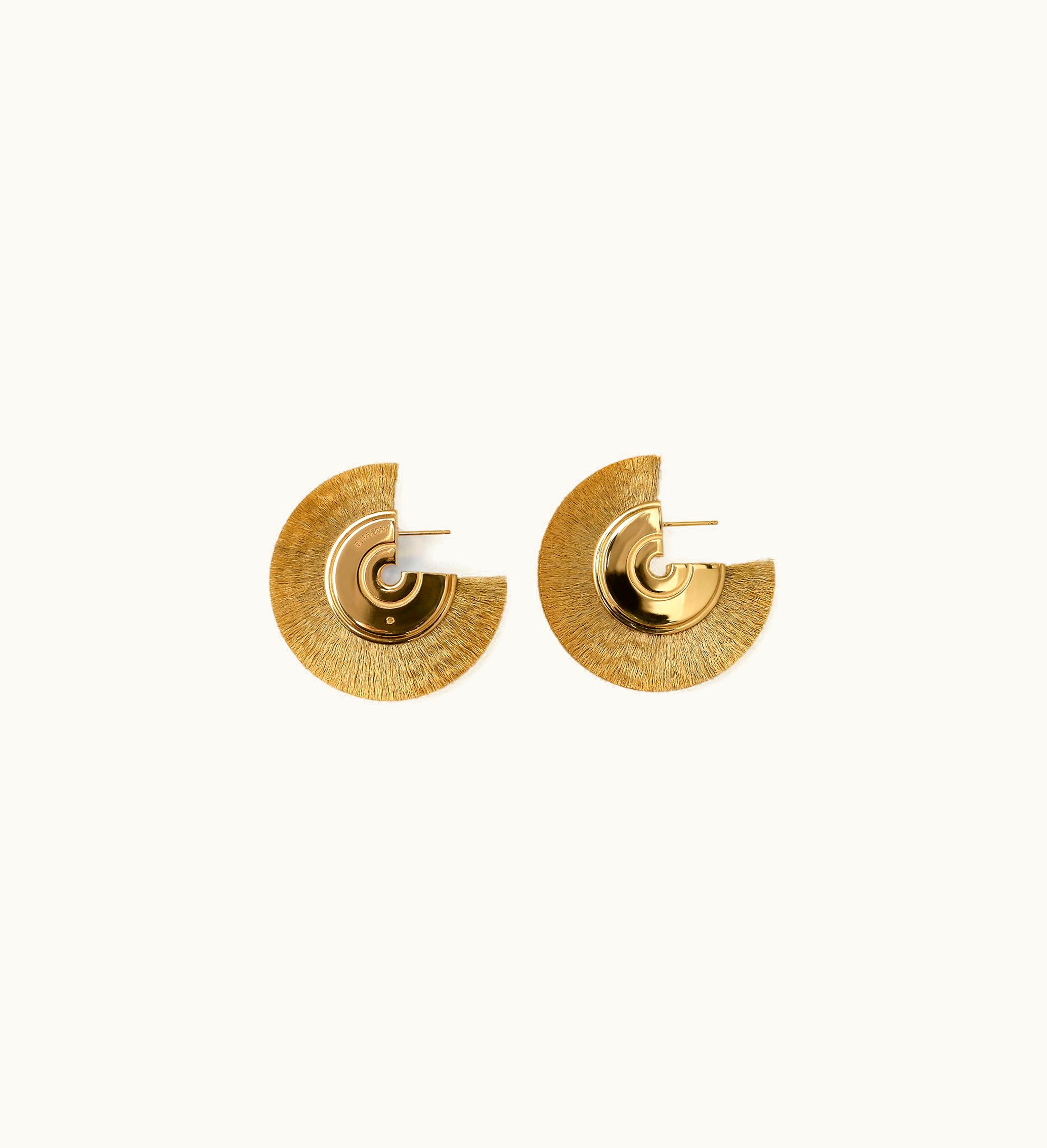 Burberry Burberry Buzz Earrings In Gold - Women