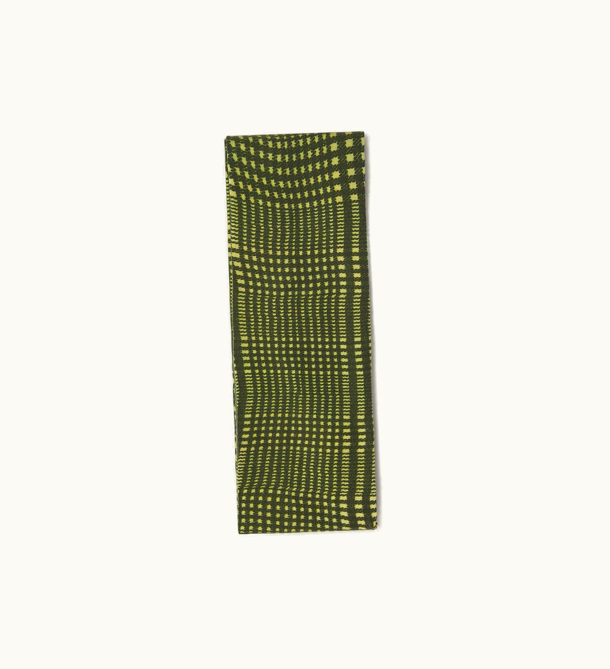 Burberry Burberry Warped Houndstooth Tights In Ivy - Women