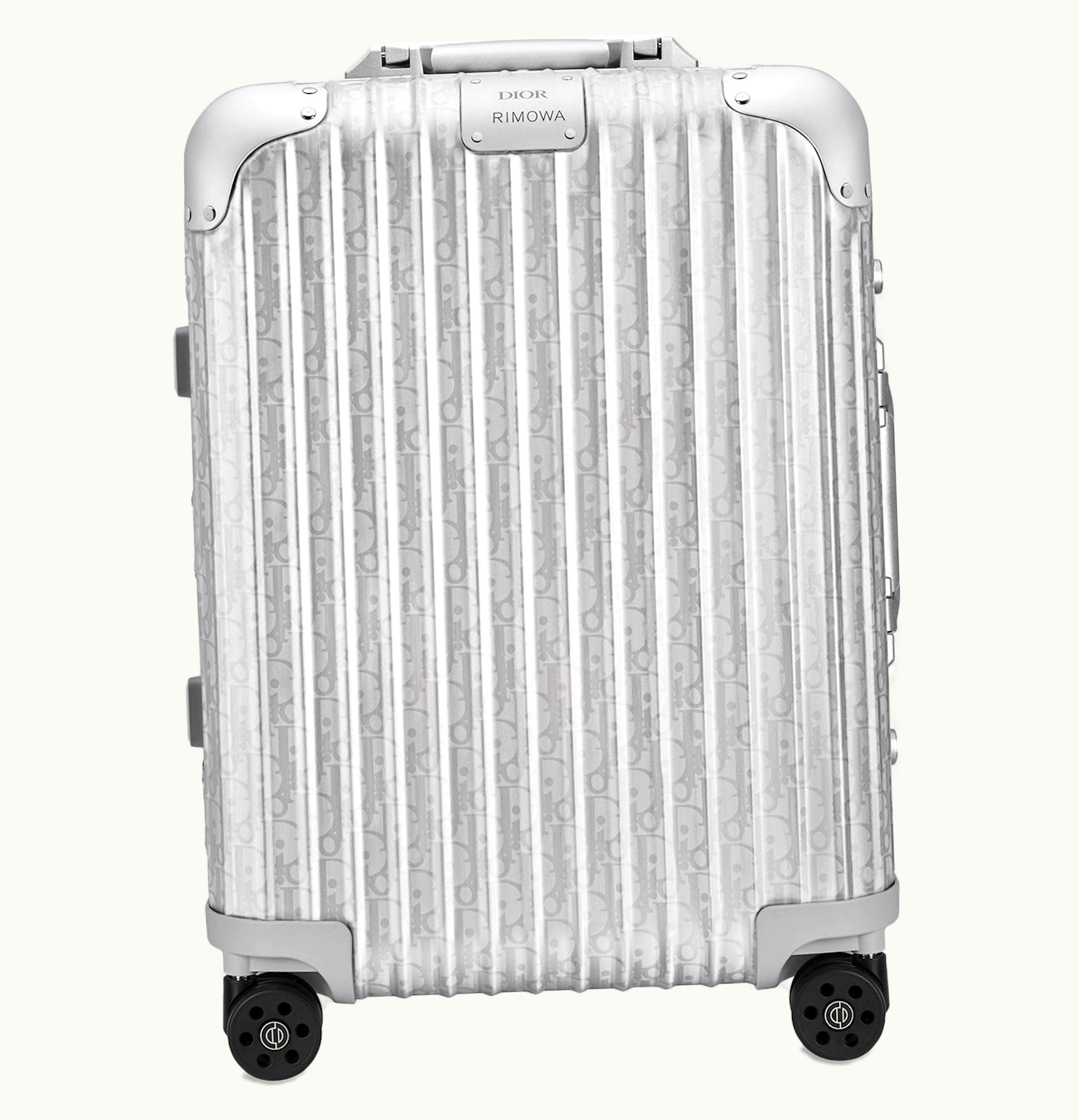 Dior Dior x RIMOWA Cabin Aluminium Dior Oblique Silver