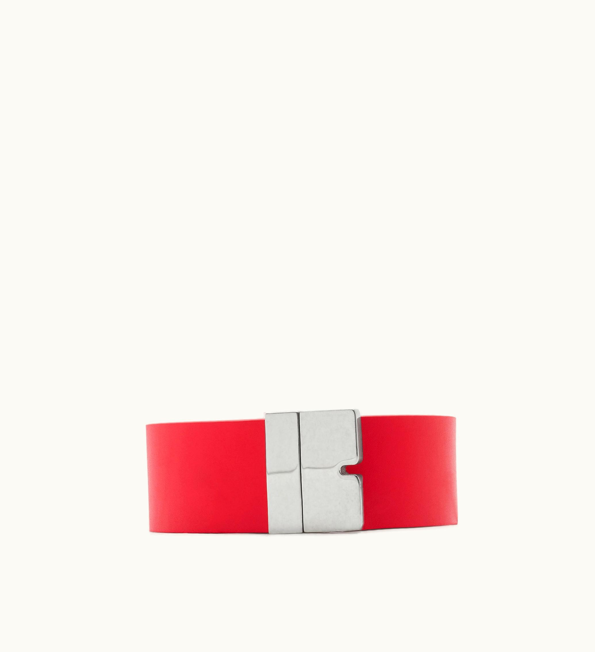 Burberry Burberry Reversible Leather B Cut Belt In Pillar - Men