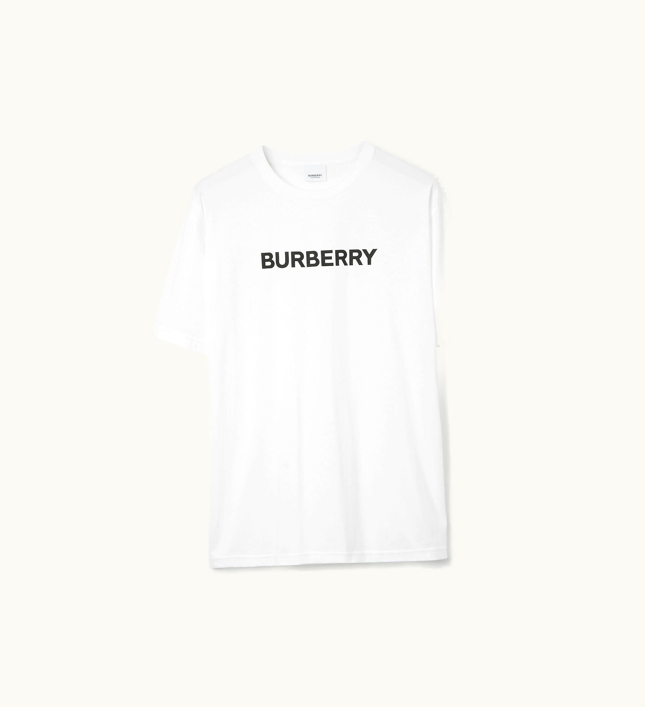Burberry Burberry Logo Cotton T-shirt In White - Men