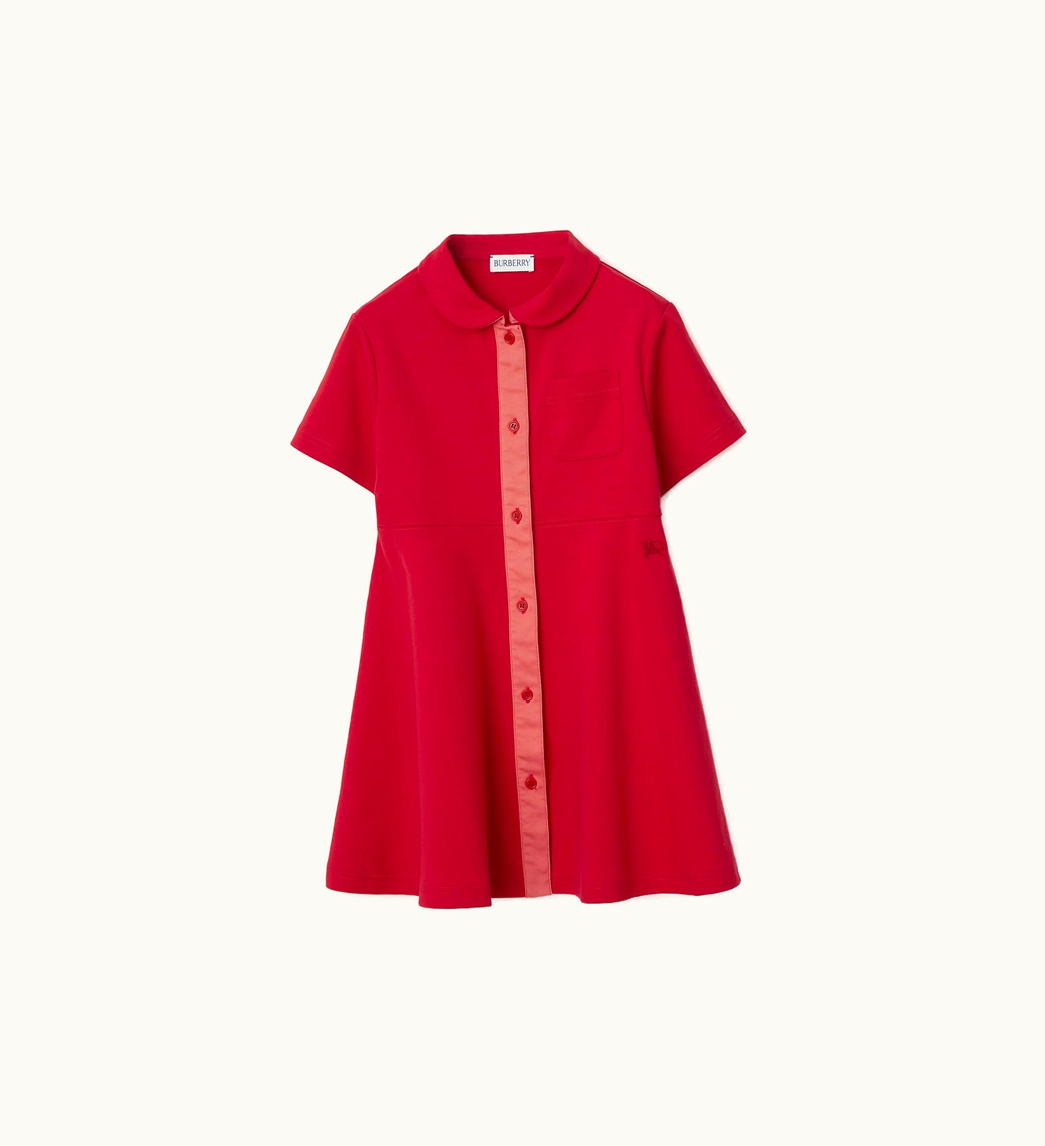 Burberry Burberry Cotton Jersey Dress In Pillar