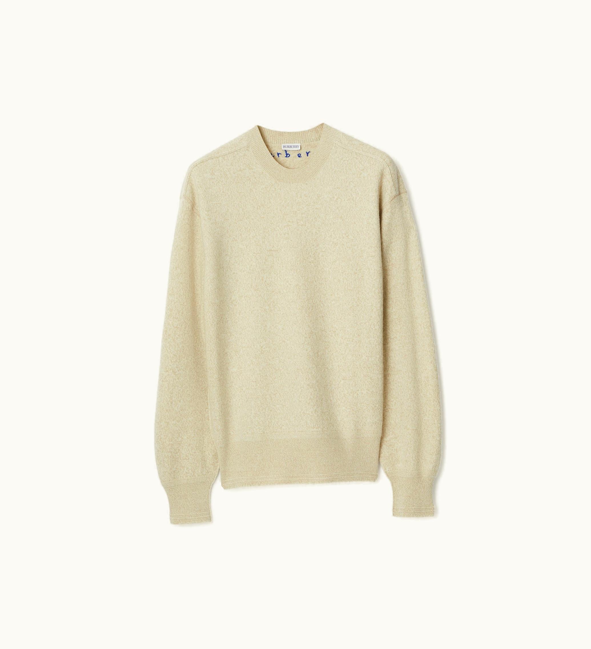 Burberry Burberry Wool Sweater In Wheat - Men