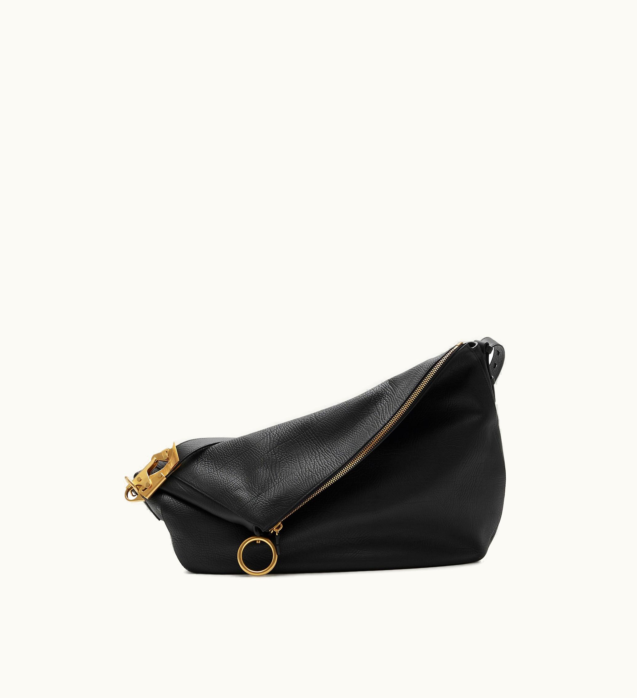 Burberry Burberry Large Knight Bag In Black - Women, Leather