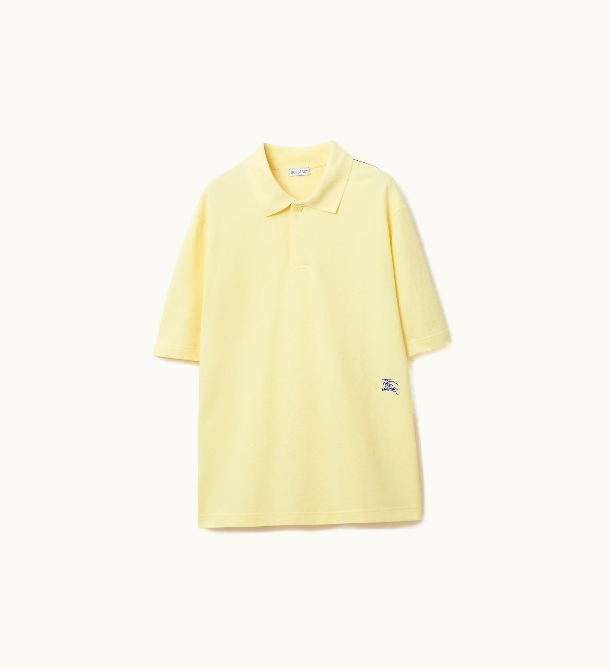 Burberry Burberry Cotton Polo Shirt In Sherbet - Men